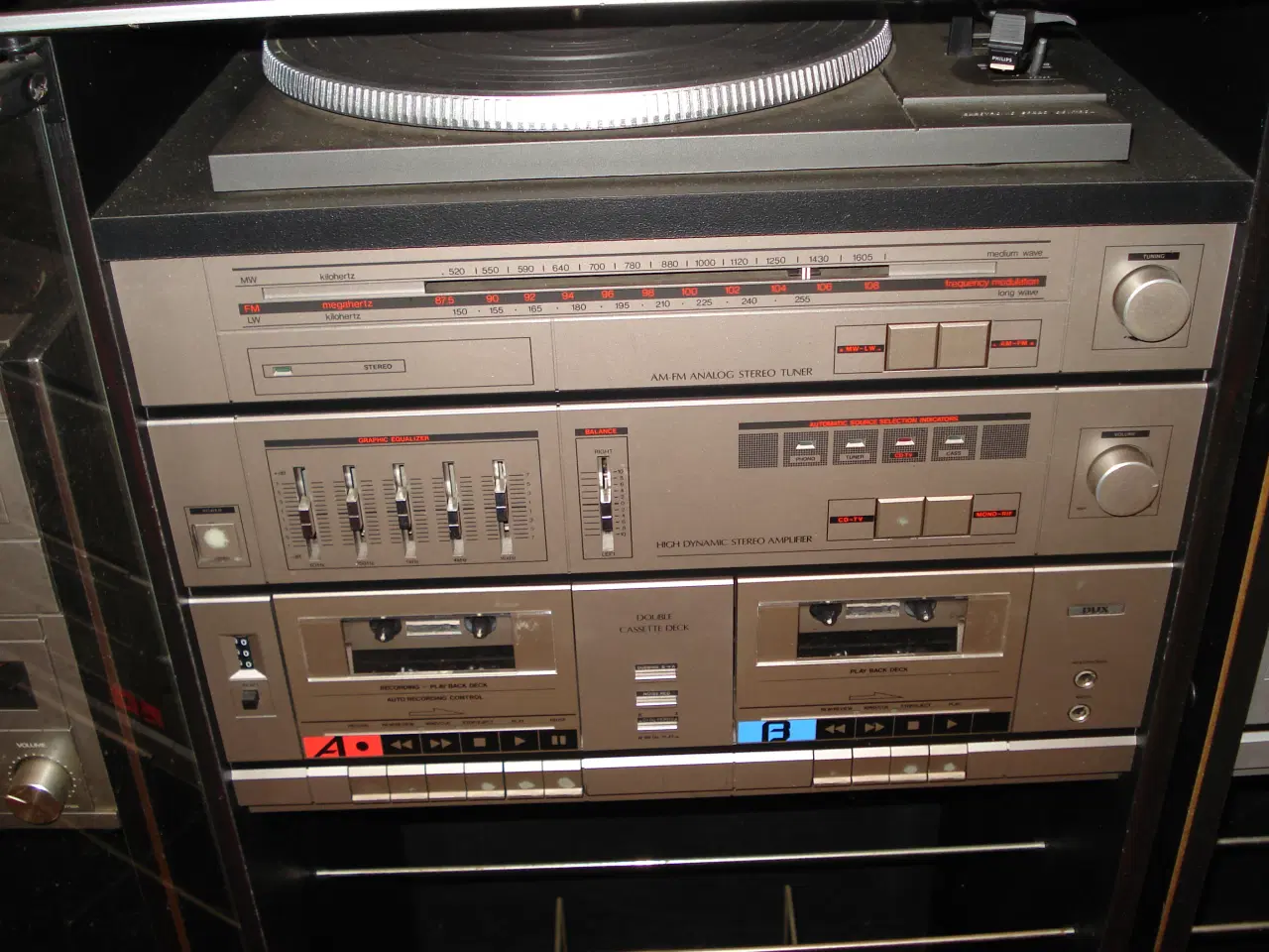 Billede 7 - 6 STK STEREORACK INCL ANLÆG