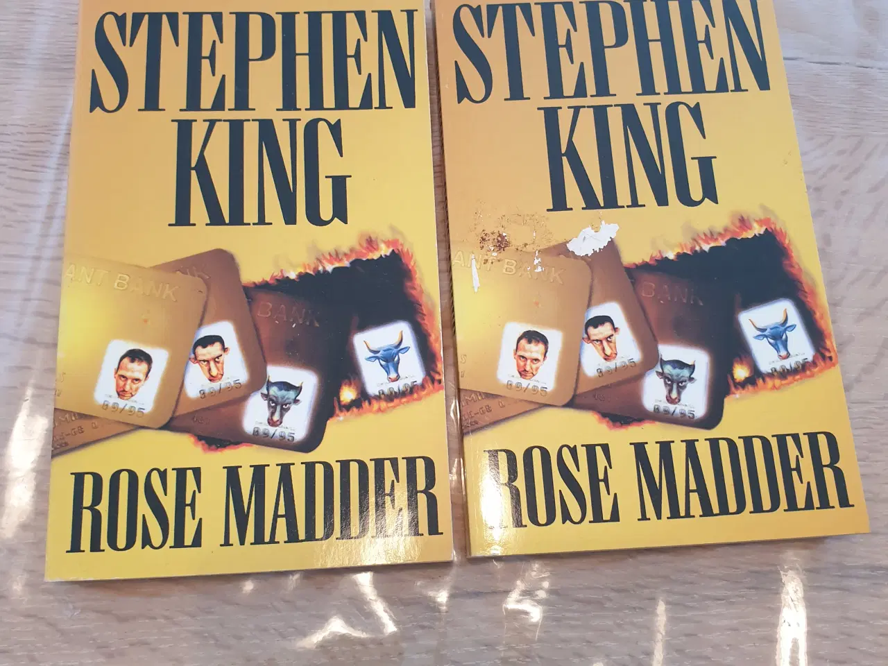 Billede 1 - Stephen King Bogen Rose Madder Del 1 og 2