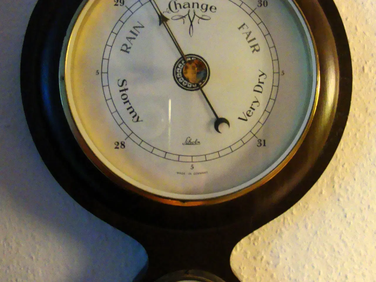 Billede 2 - Vejrstation med barometer, hygrometer m.v.
