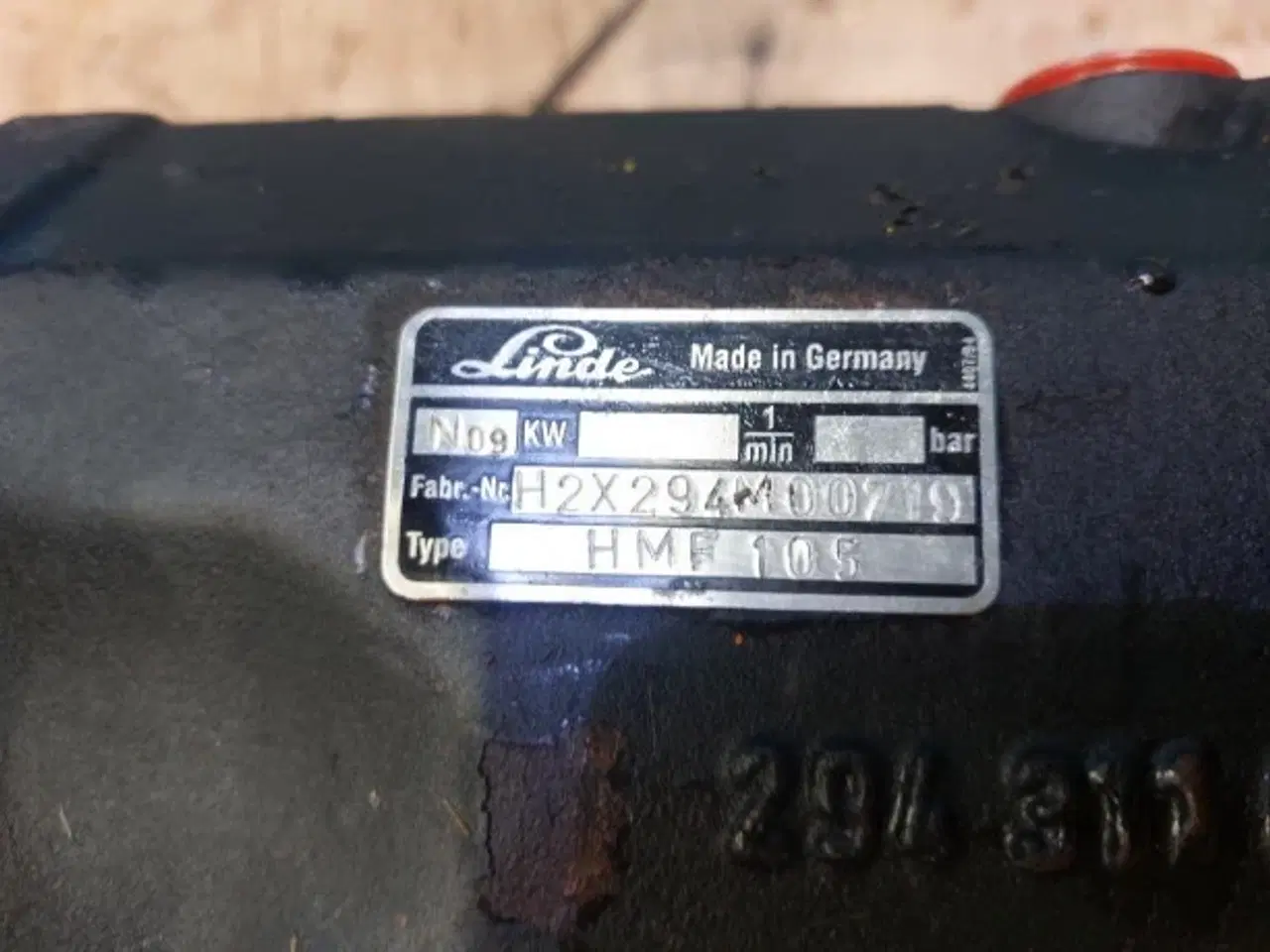 Billede 6 - Massey Ferguson 7276 Oliepumpe H2X294M00719