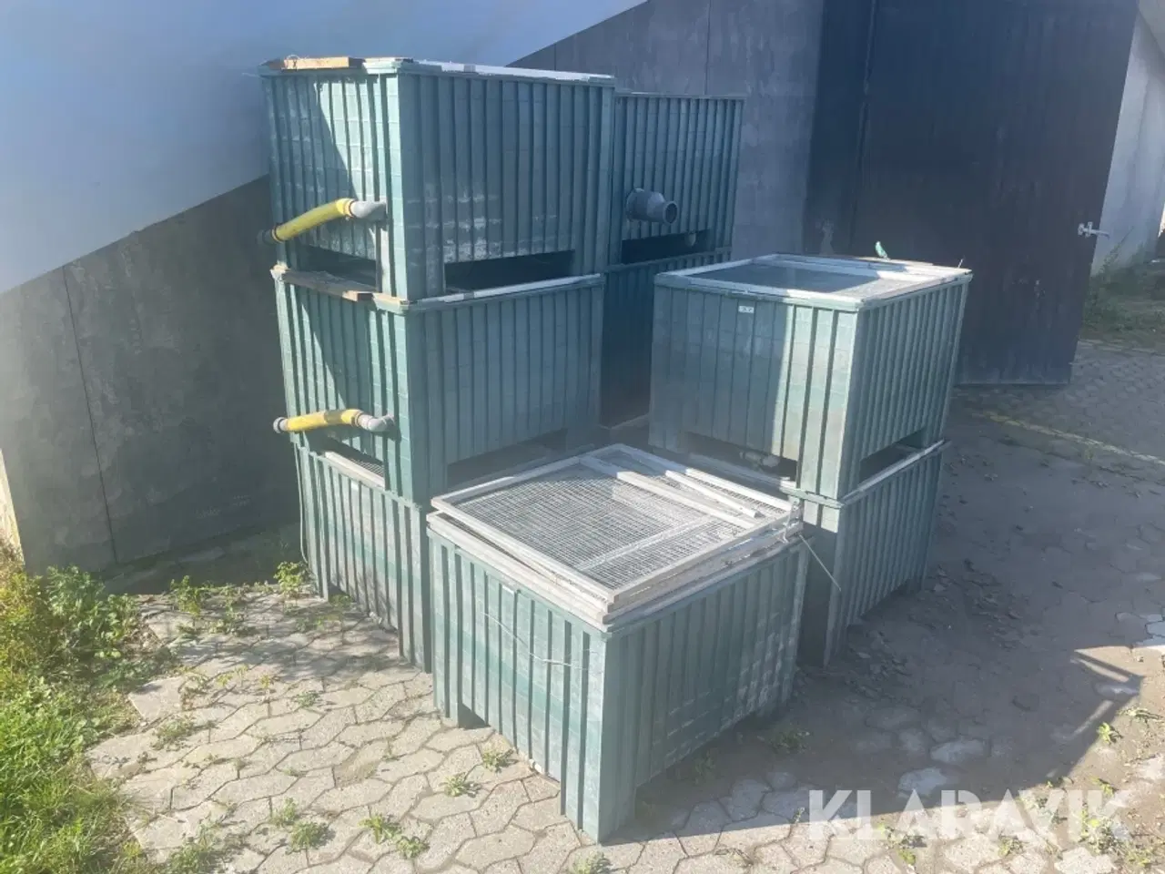 Billede 1 - Fiskeopdrætskasser 9 kasser