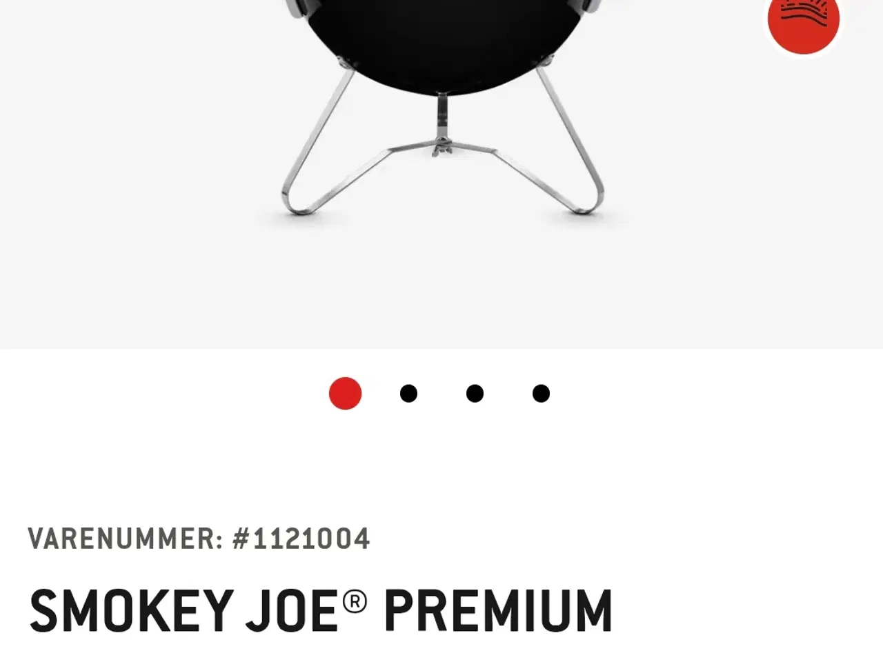 Billede 3 - Smokiy Joe gril