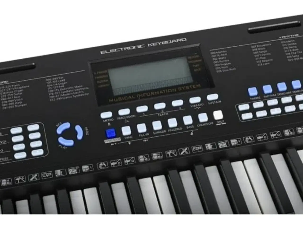 Billede 8 - Keyboard 61 tangenter til børn – SUPRIMO EK611 med læringstilstand