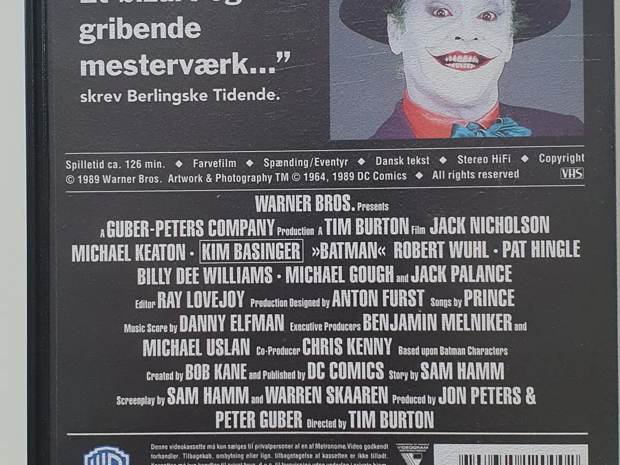Billede 3 - VHS film Batman