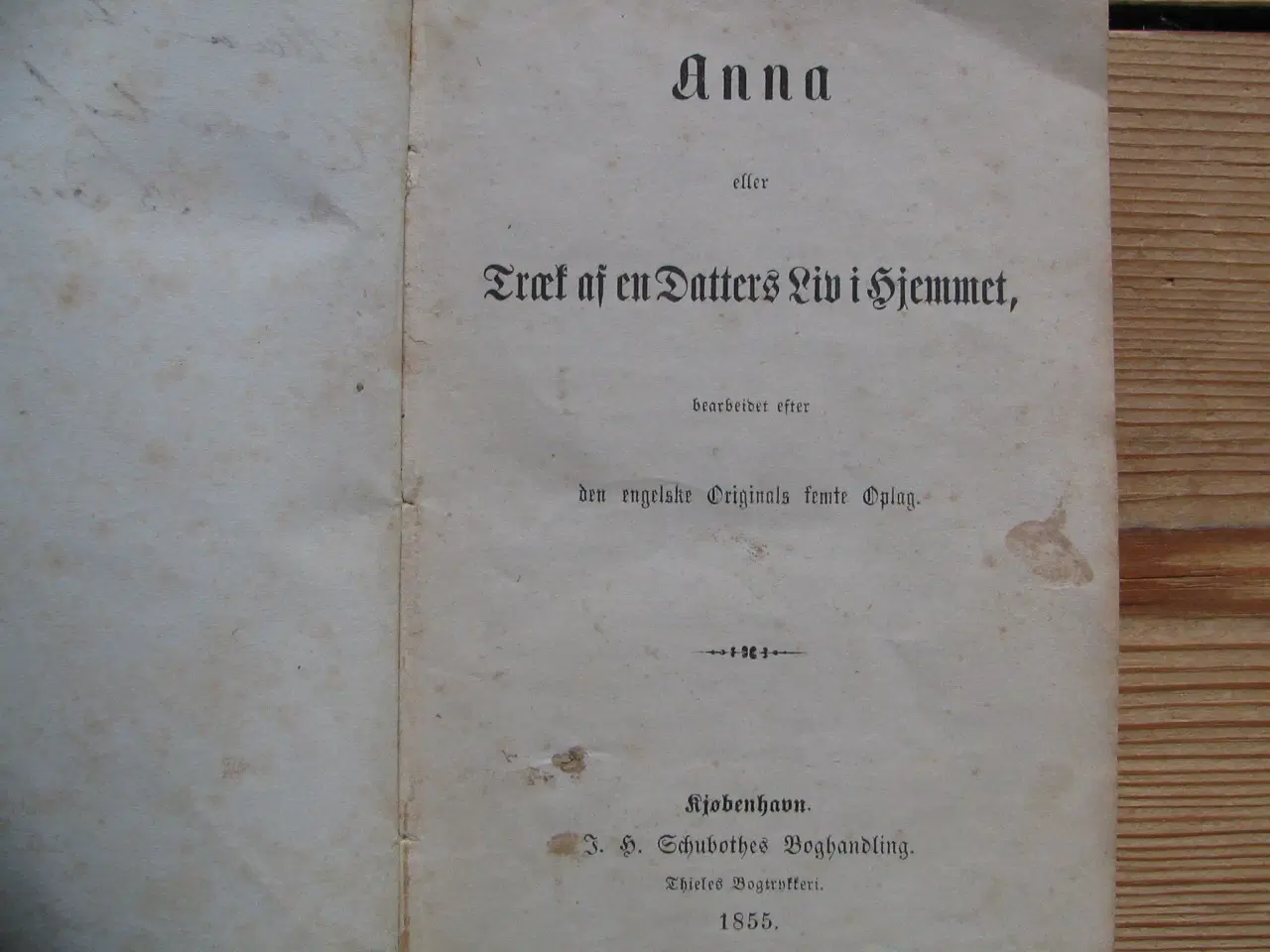 Billede 4 - Sarah Stephen. Anna. fra 1855