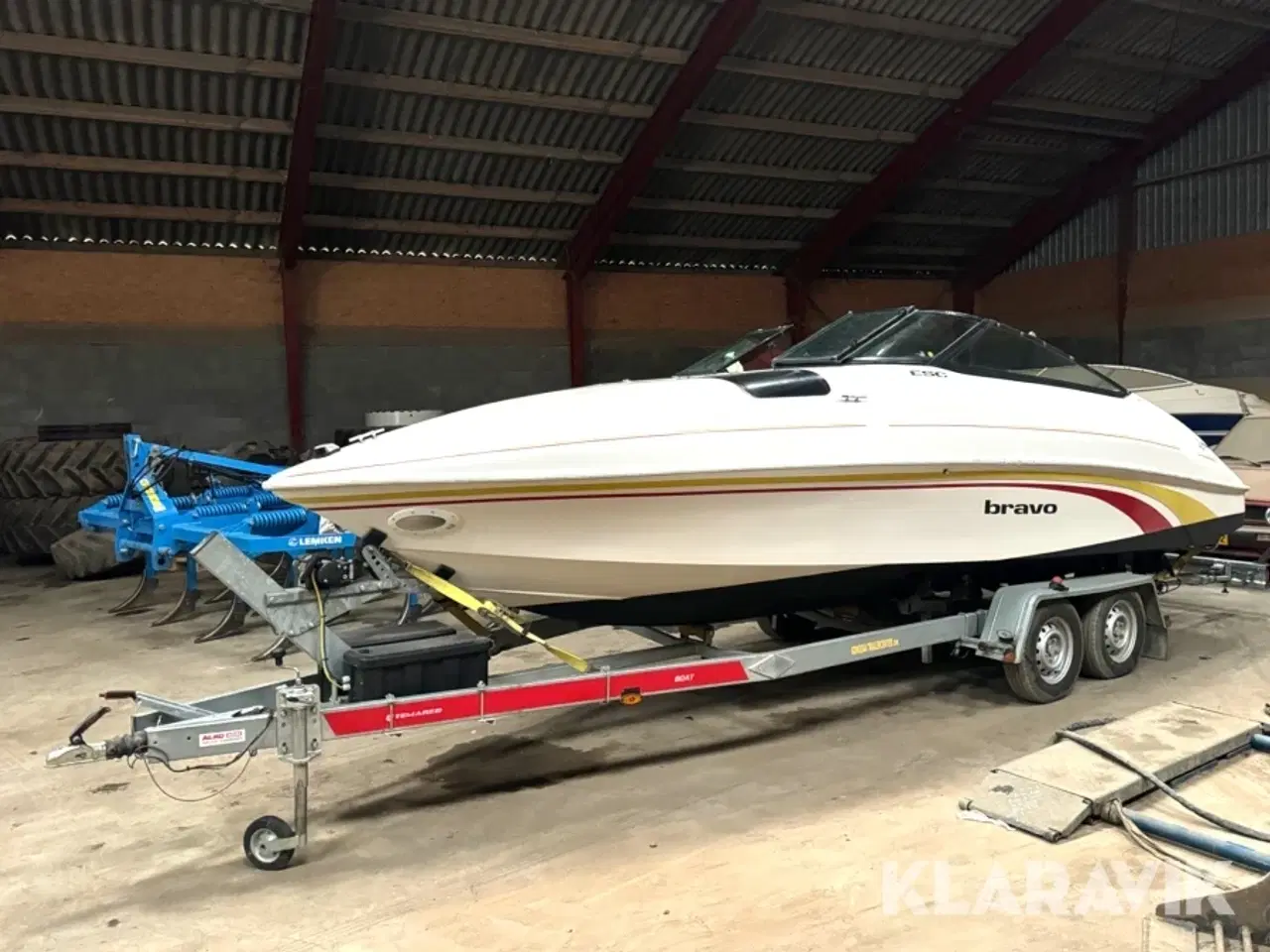 Billede 1 - Speedbåd med bådtrailer Bravo V8 260 hk
