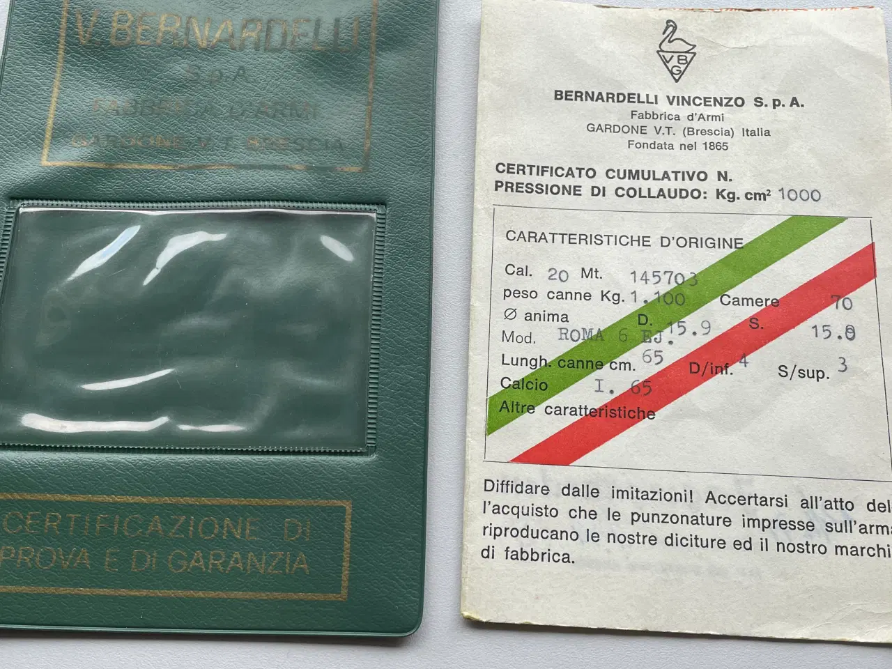 Billede 5 - Bernardelli roma 6 20/70 side by side