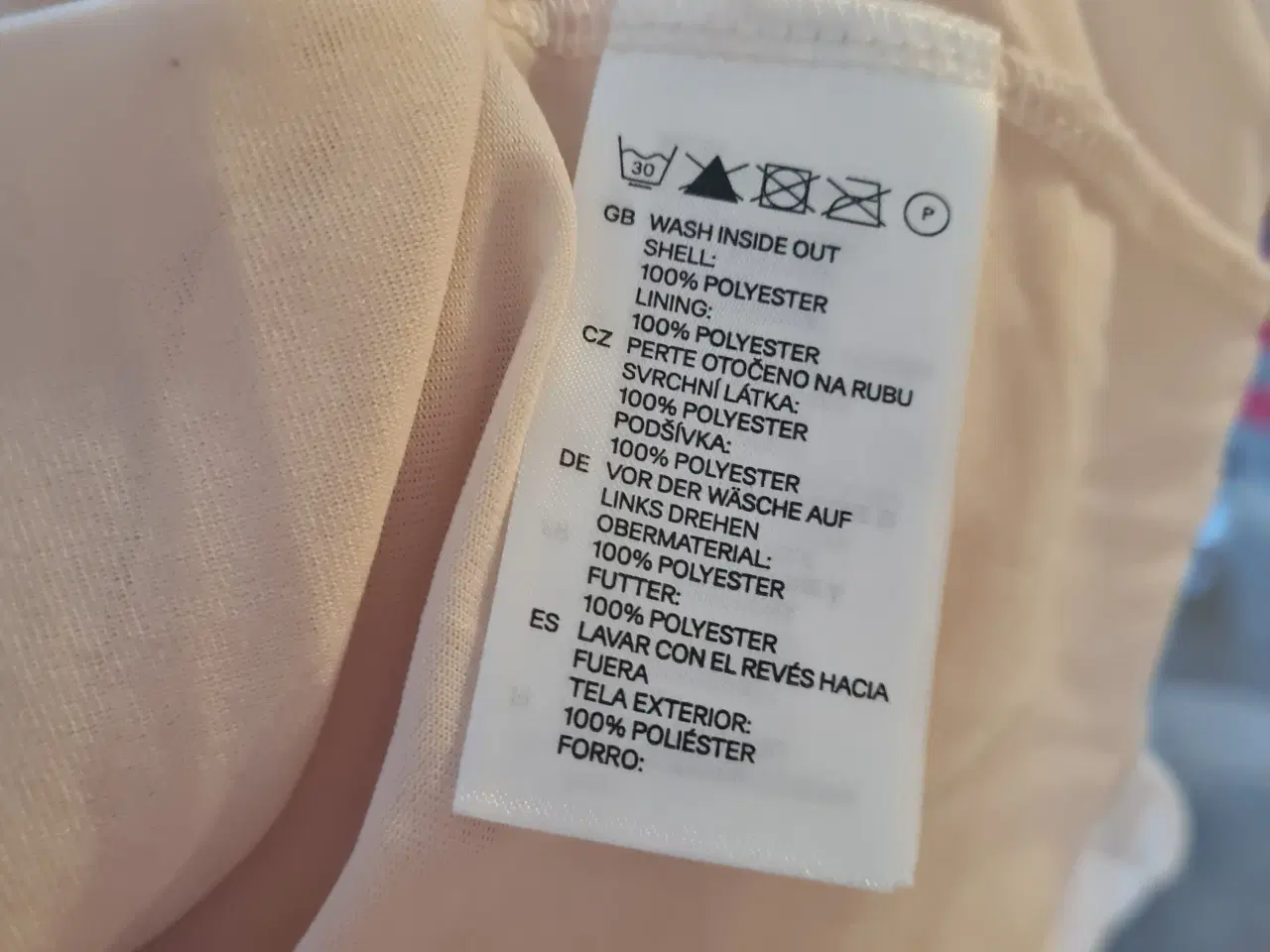Billede 7 - Lang festlig top str L H&M 