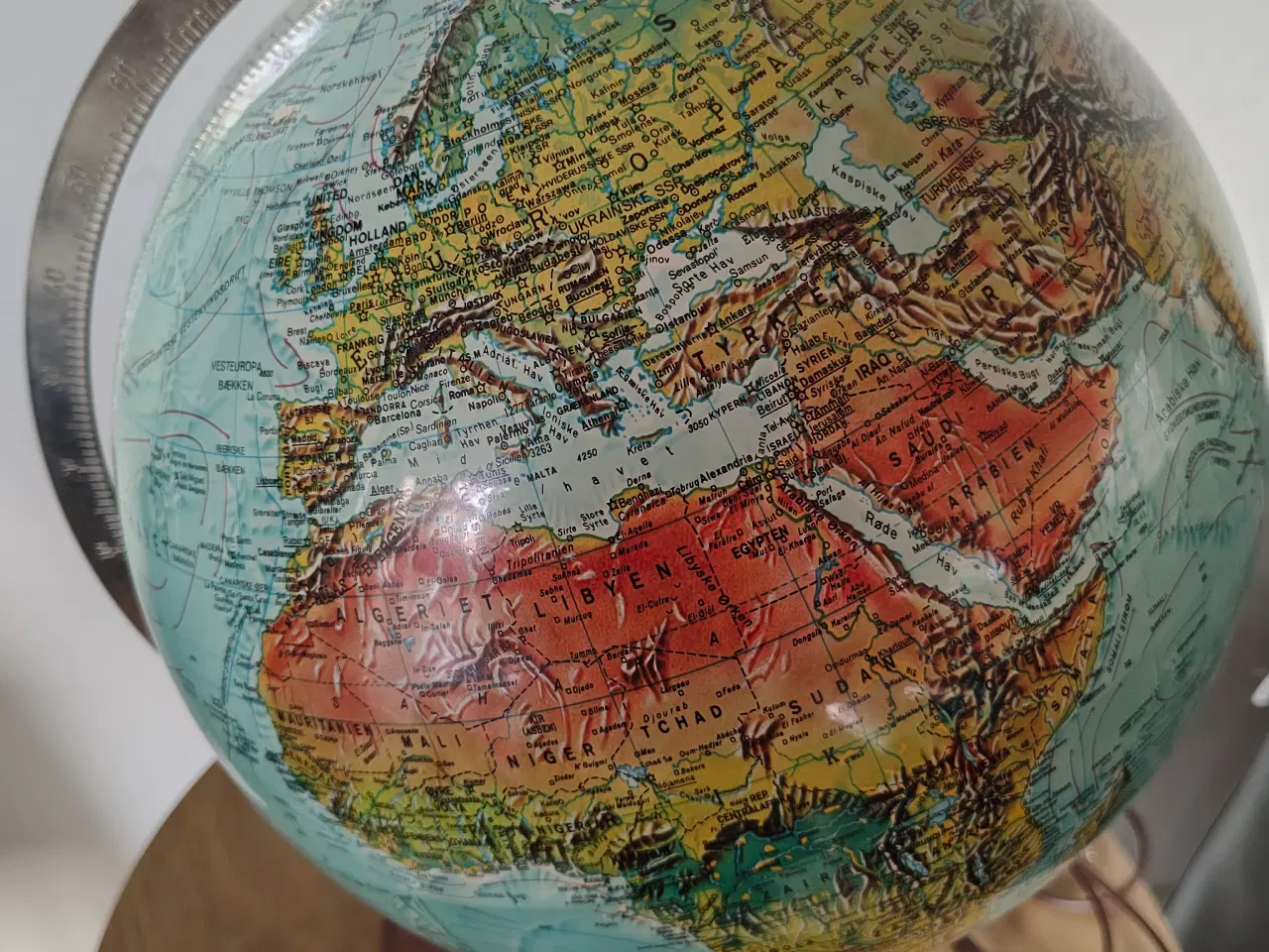 Billede 5 - Flot globus fra Scan-globe