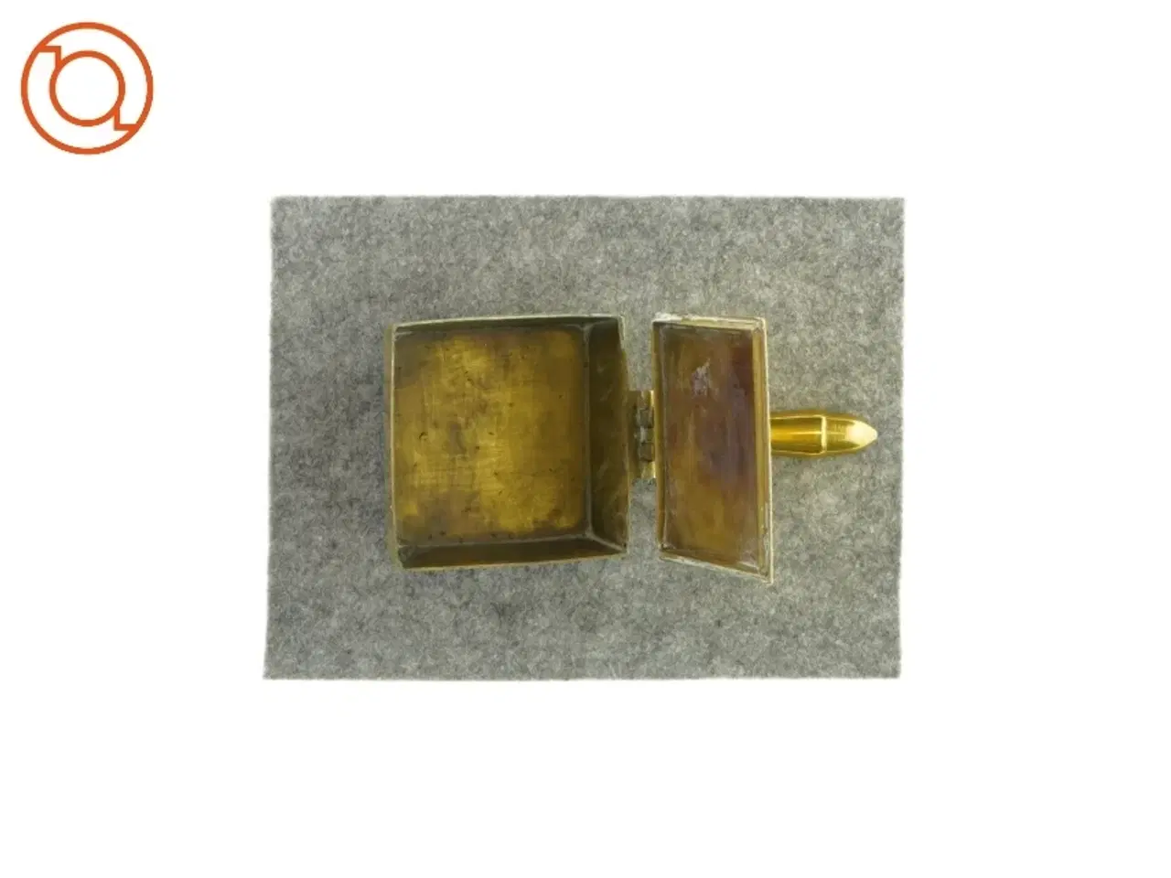 Billede 4 - Messing fejebakke