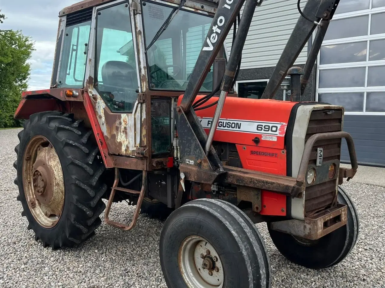 Billede 16 - Massey Ferguson 690 Speedshift med frontlæsser