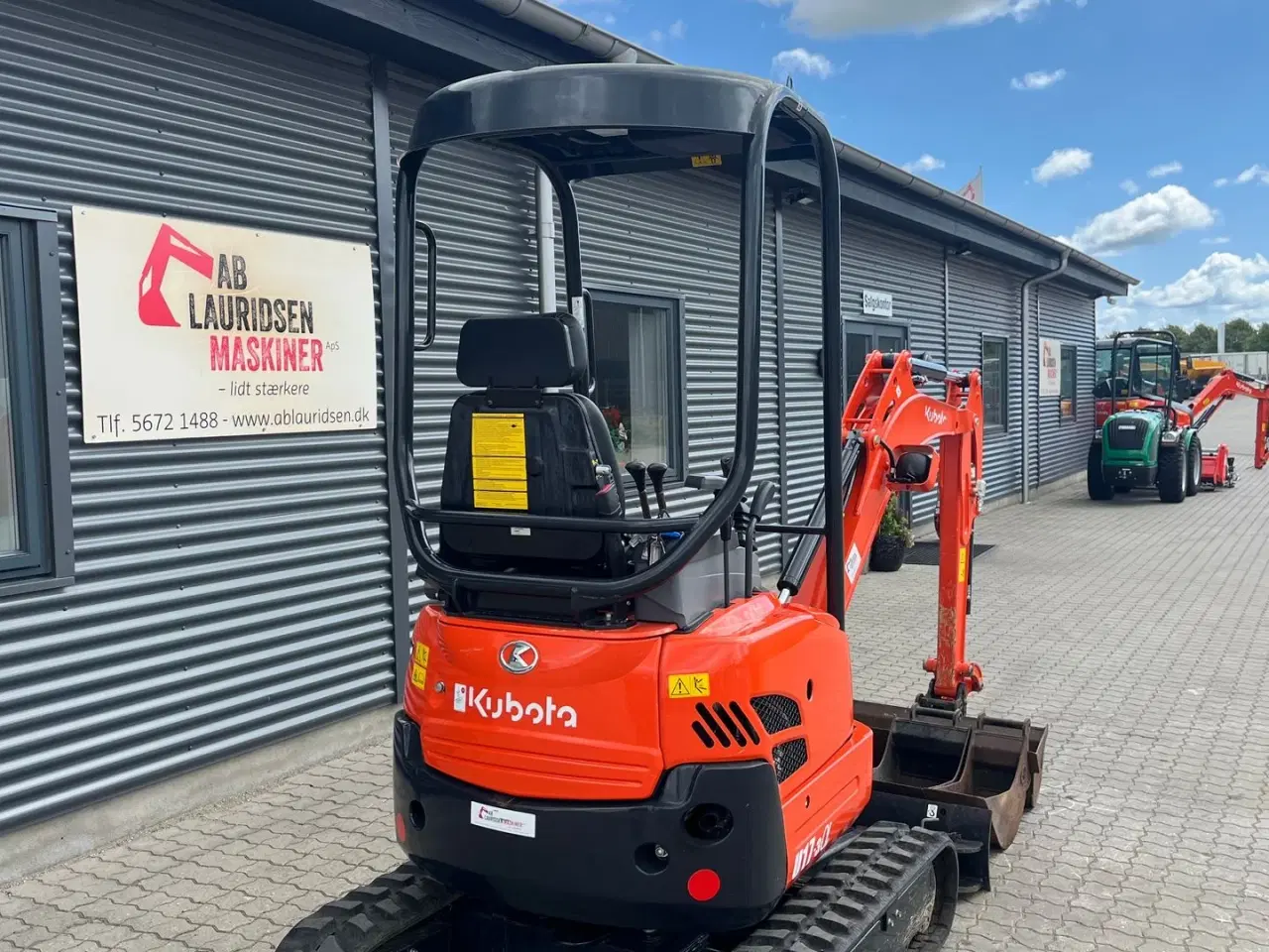 Billede 11 - Kubota U17-3 Hydraulisk hurtigskifte Kun kørt 212T