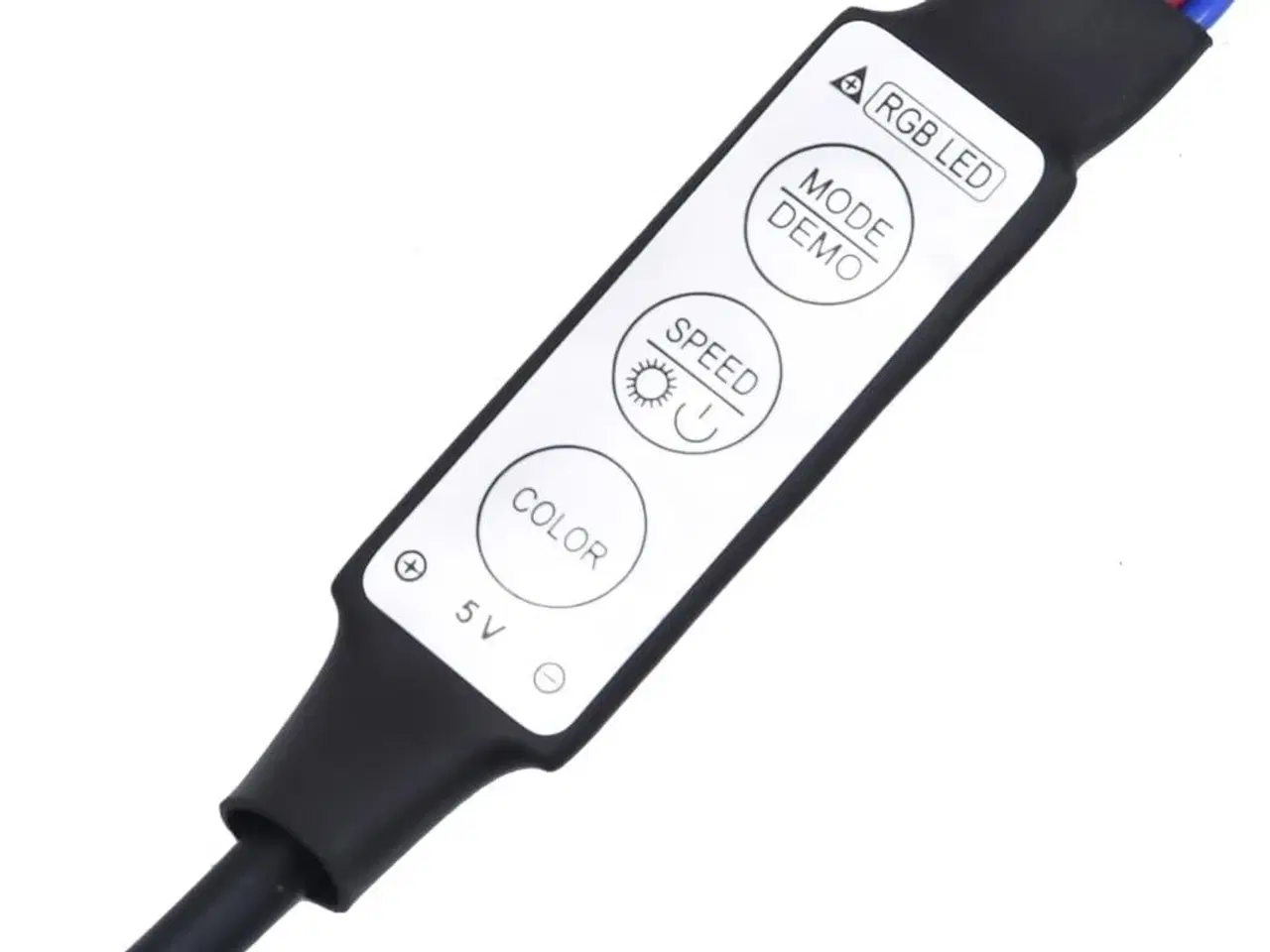 Billede 12 - Tv-skab med LED-lys 135x39x30 cm sort