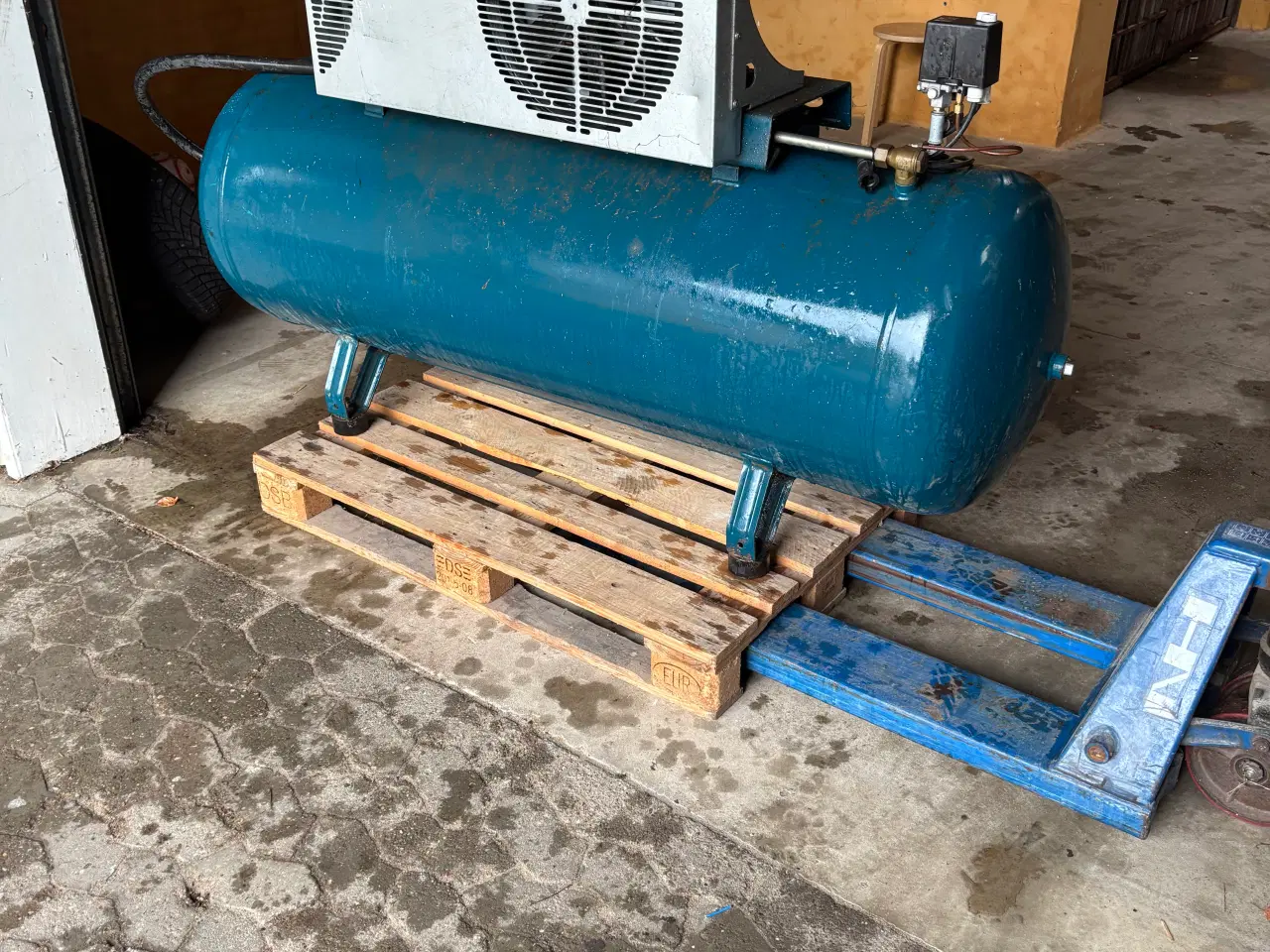 Billede 3 - Stor kompressor FF 7.5 hk 500 liter