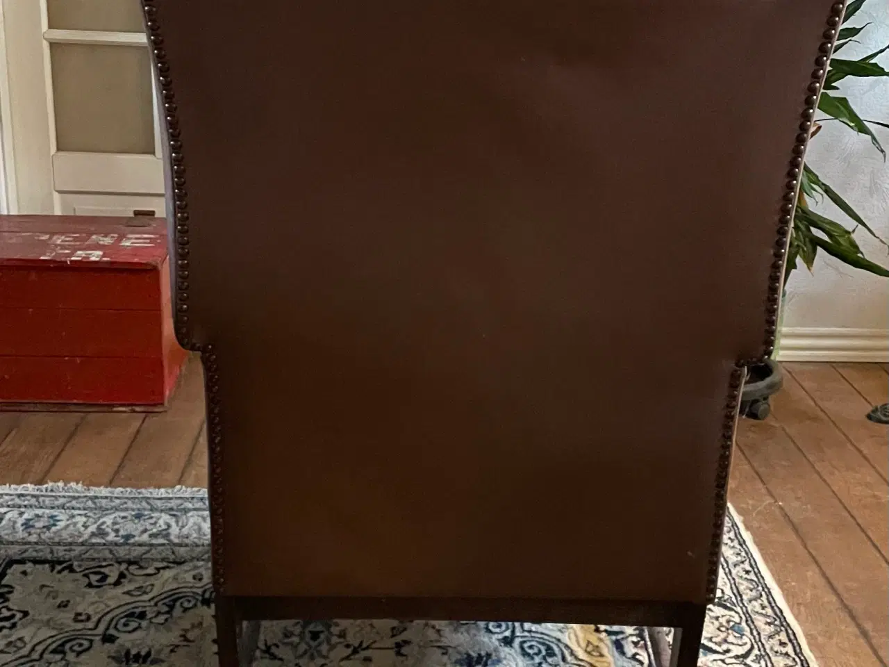 Billede 3 - Armstol i læder 