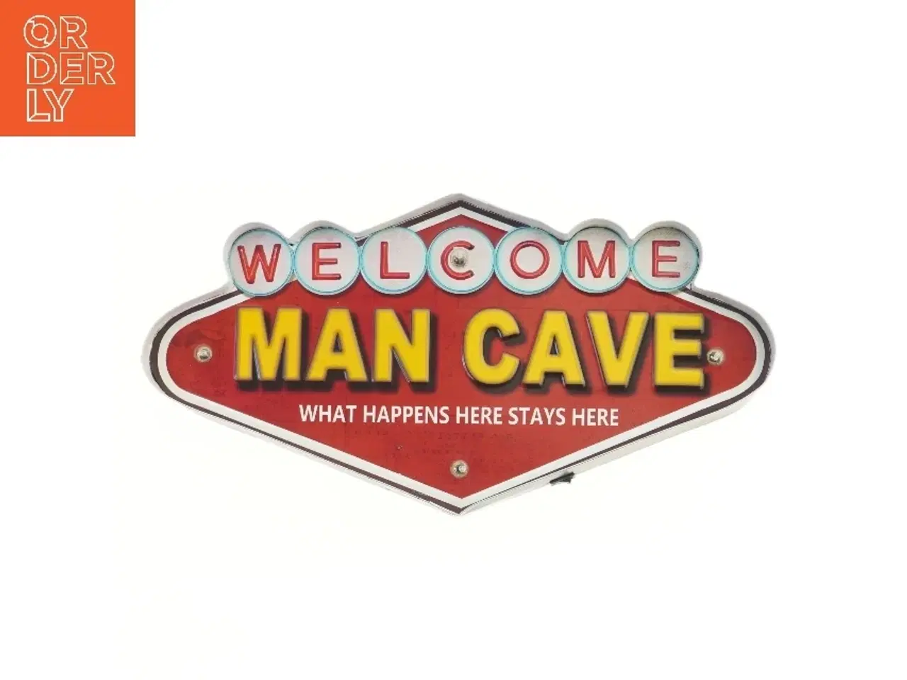 Billede 1 - Man Cave skilt (str. 49x25 cm)