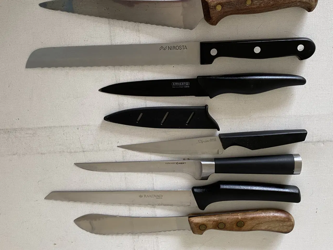 Billede 6 - Køkken knive sæt med 6 stk