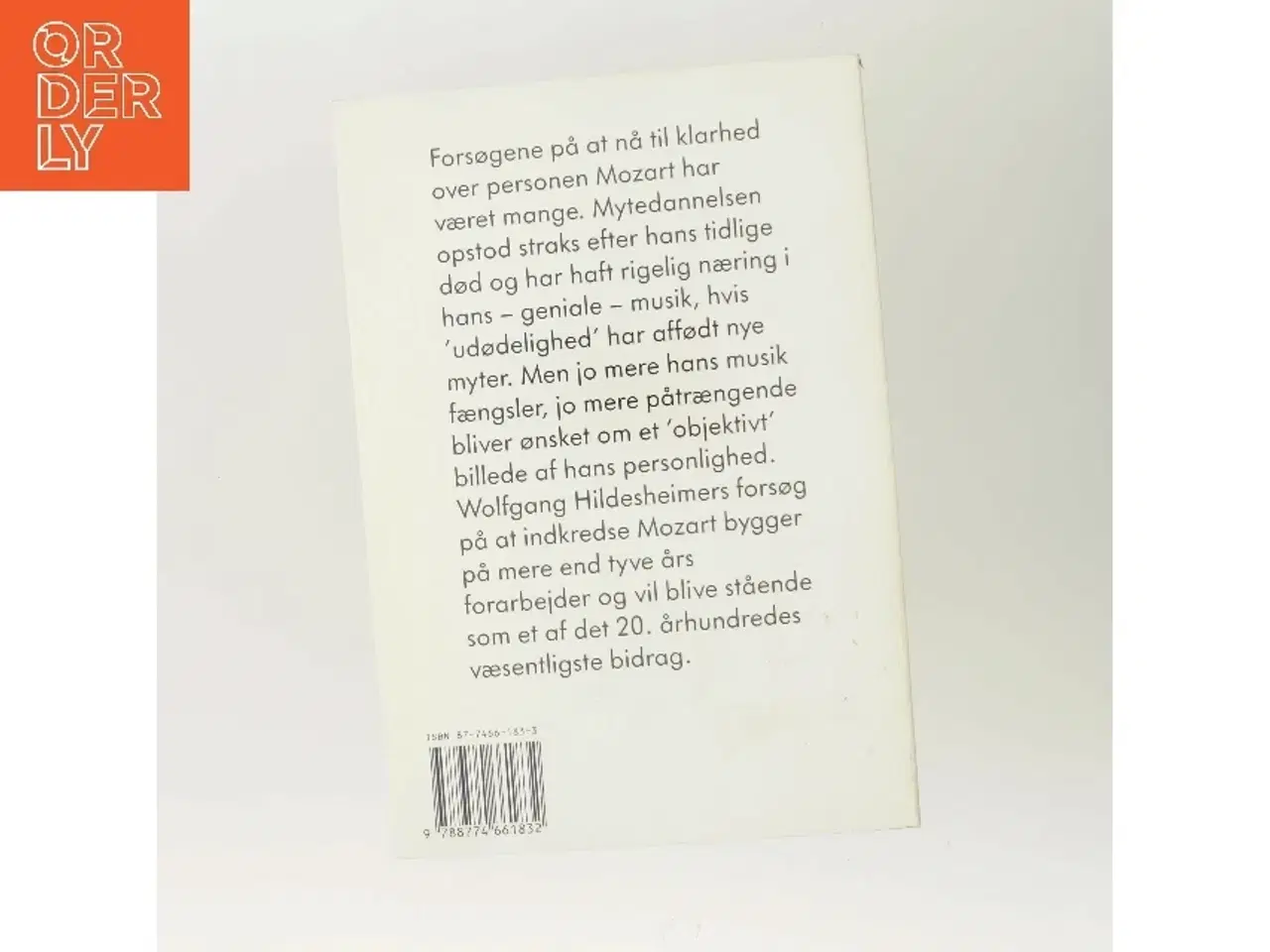 Billede 3 - Mozart af Wolfgang Hildesheimer (Bog)