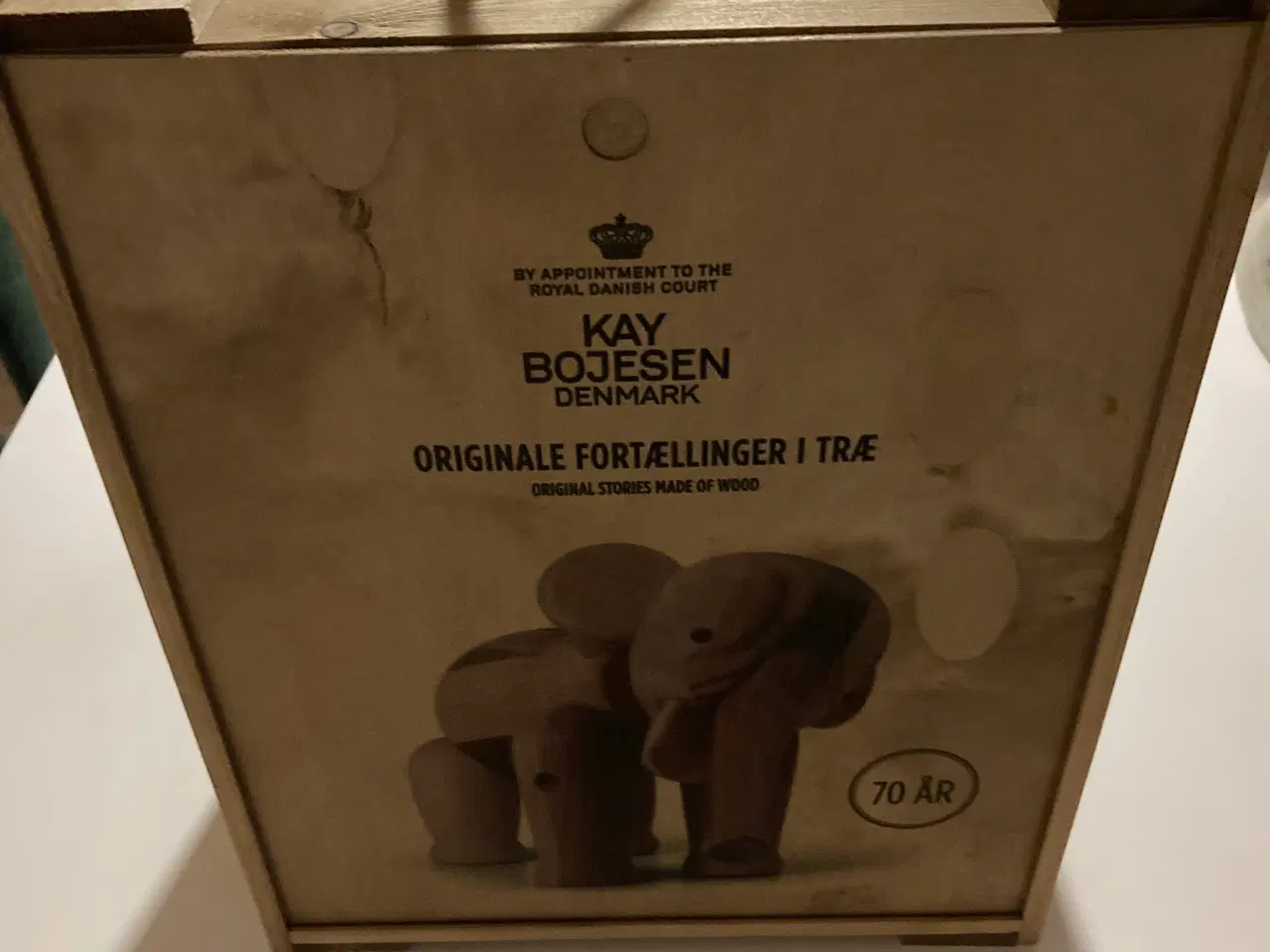 Billede 2 - Kay Bojesen stor elefant nr 313 a 600 stk