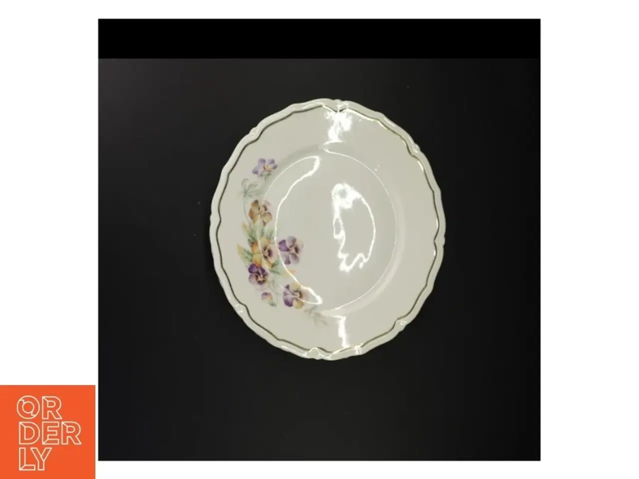 Billede 4 - Porcelæns middags tallerkener med blomstermotiv fra Bavaria (str. Diameter 25 og en halv cm)