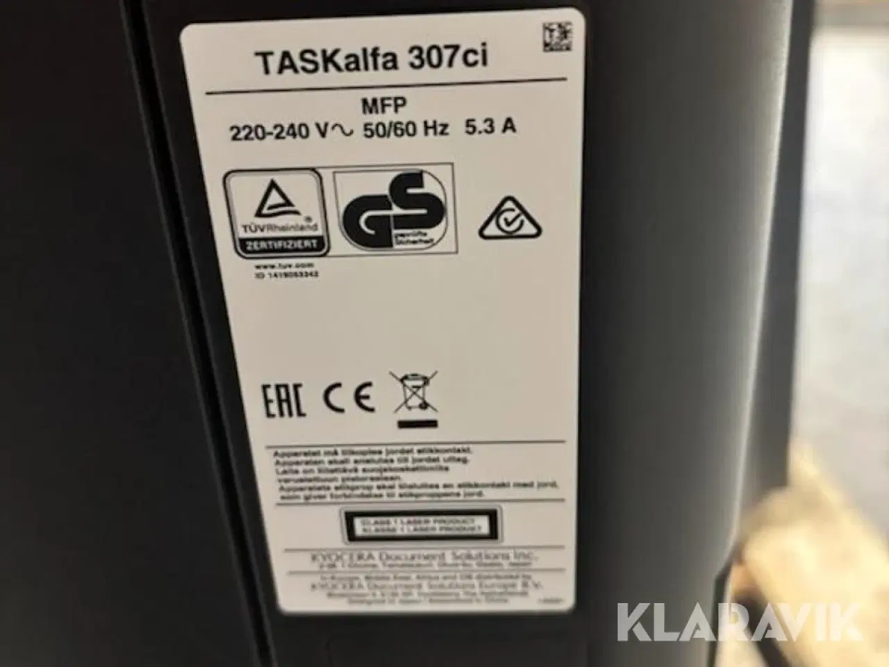 Billede 12 - Printere TASKalfa 307/3252 6 styk