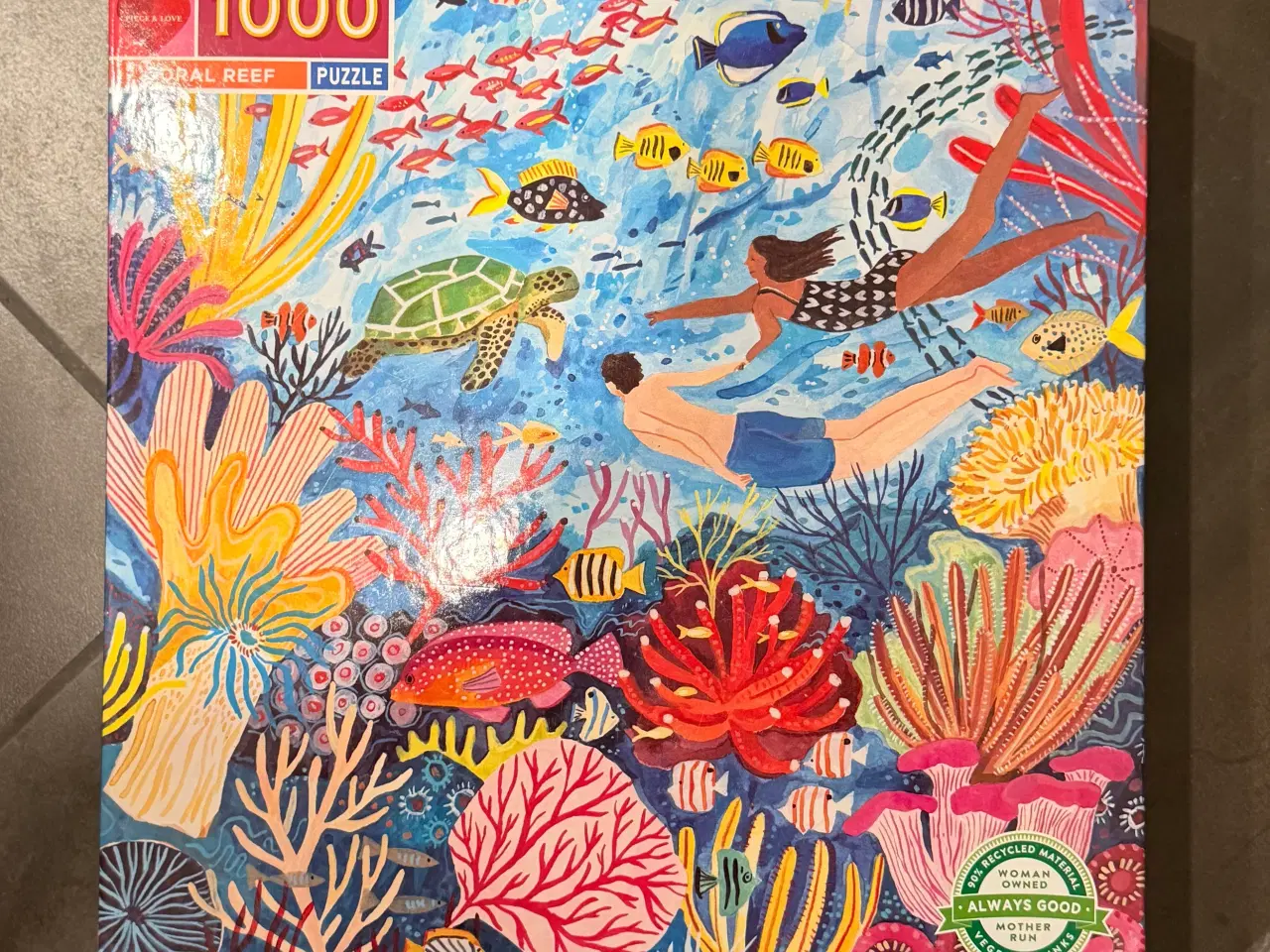 Billede 1 - Puslespil med 1000 brikker