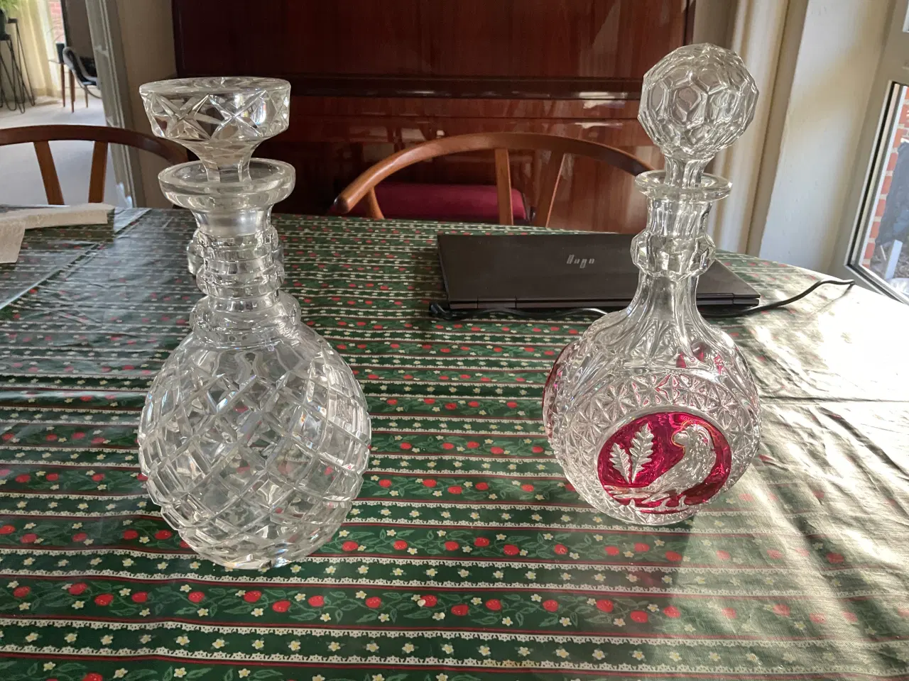 Billede 1 - Vinkaraffel i glas