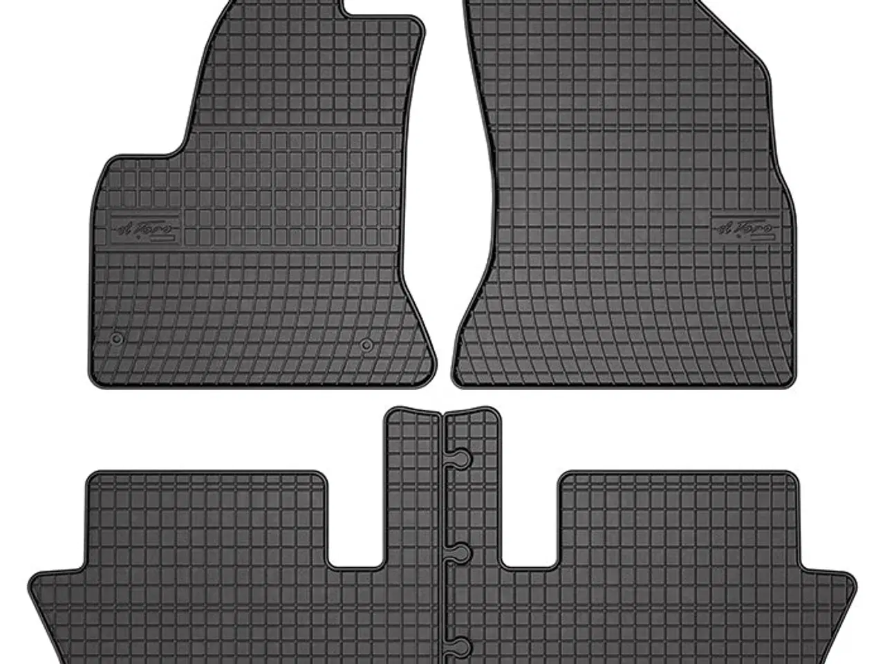 Billede 1 - Gummimåtter Citroën C4 Picasso I minivan 2006-2013