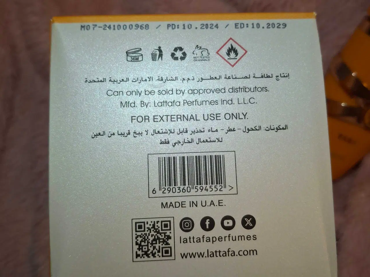 Billede 9 - Yara Tous 100 ml.Eau De Parfum - Lattafa 