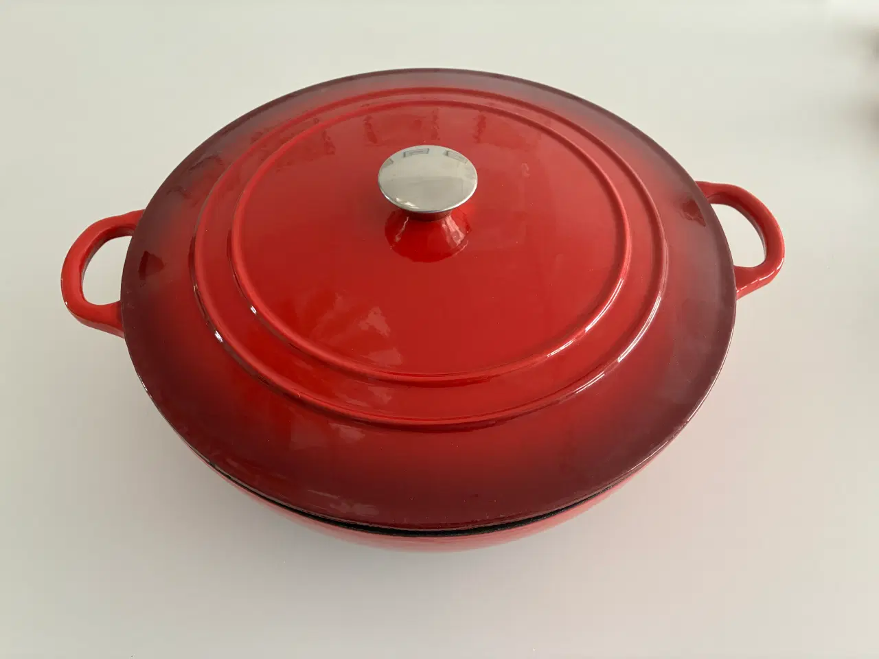 Billede 1 - Cook & Baker støbejernsgryde 7L, rød