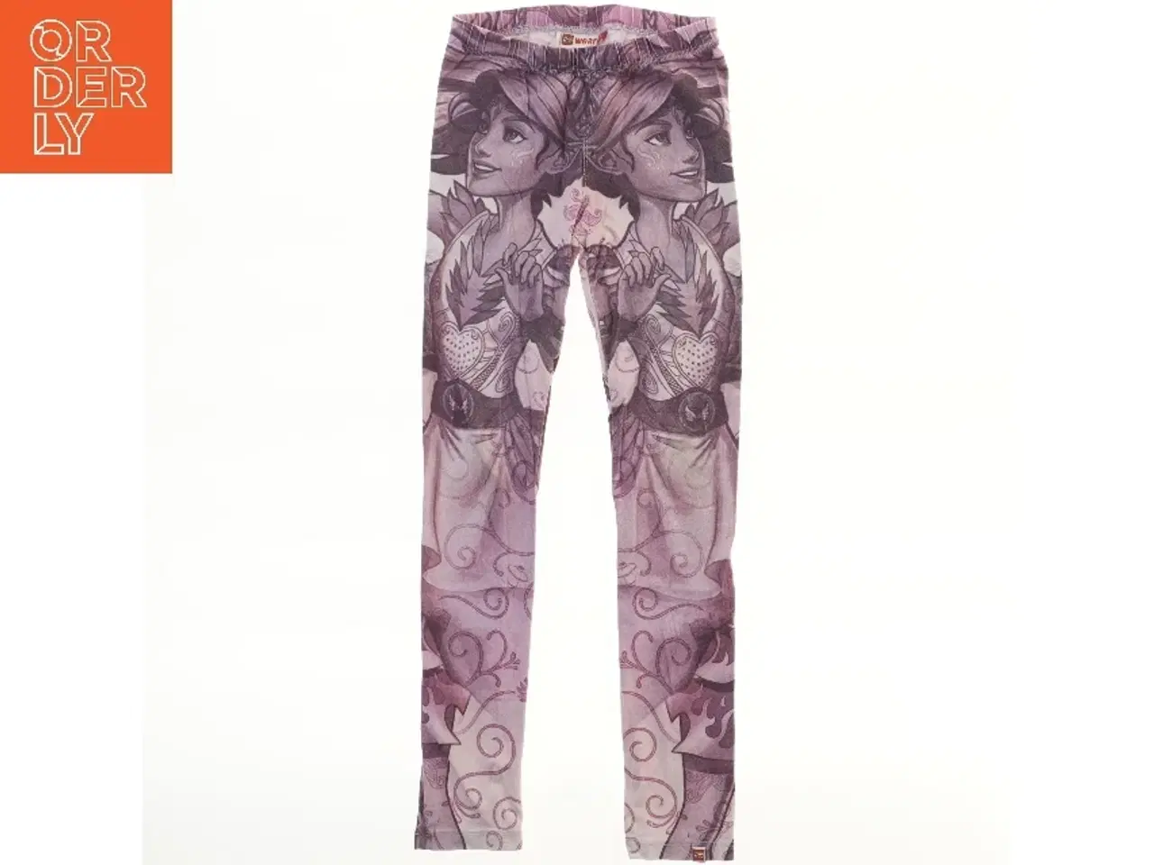 Billede 1 - Farverige leggings med mønster fra Lego (str. 128)