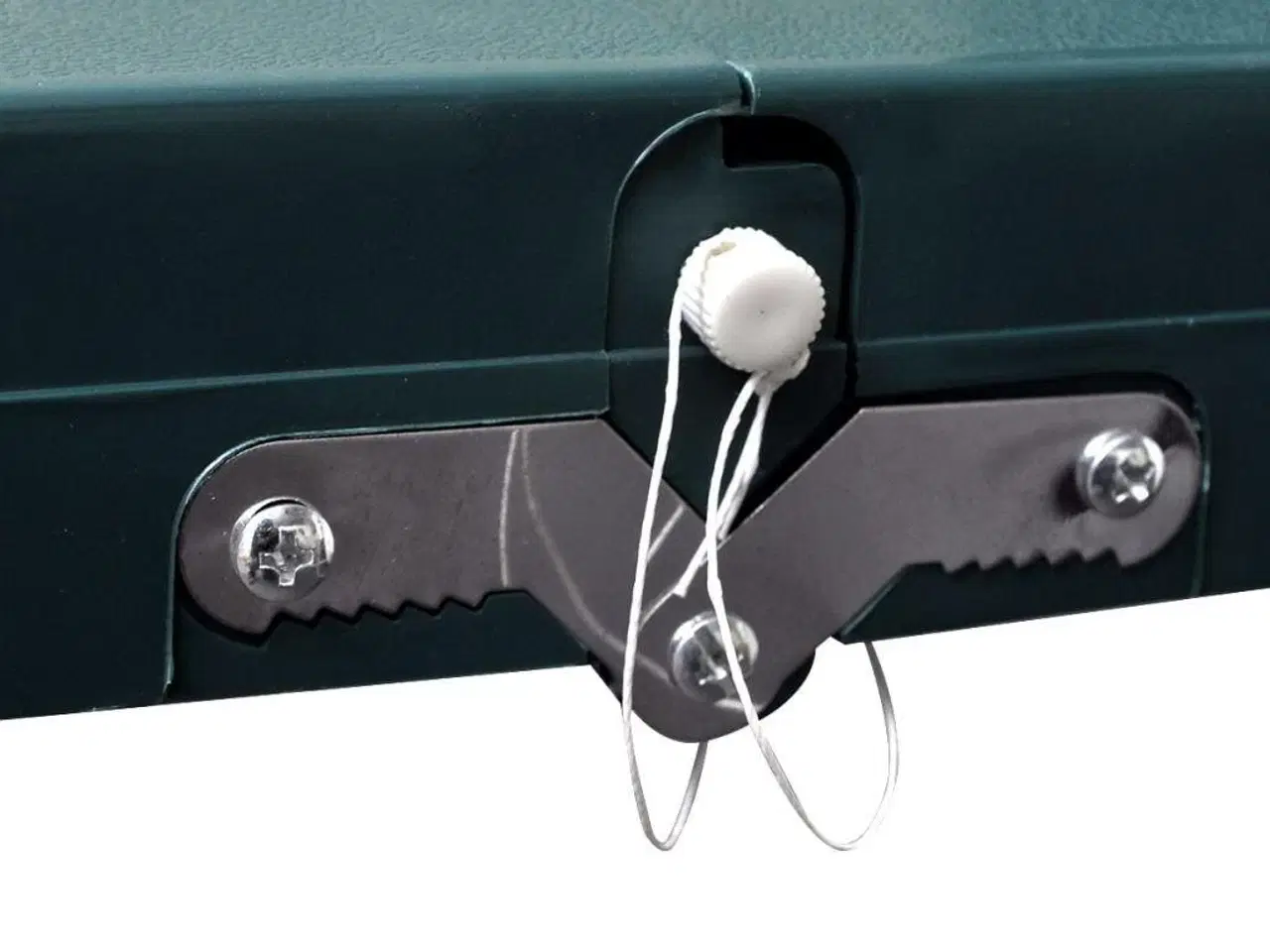 Billede 4 - Foldbart campingbordsæt 4 taburetter aluminium ekstra let grøn