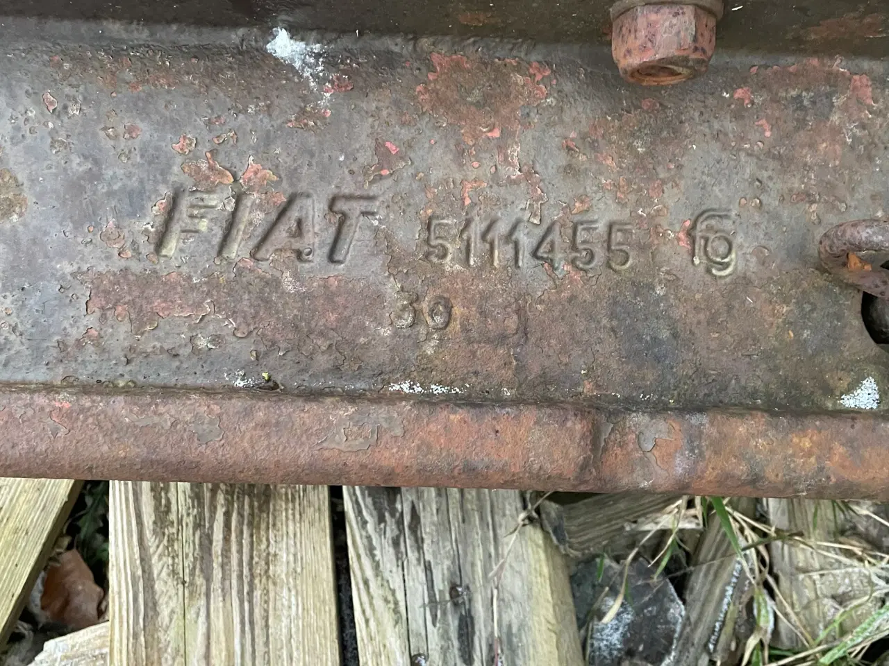 Billede 2 - A ramme til Fiat klodser 