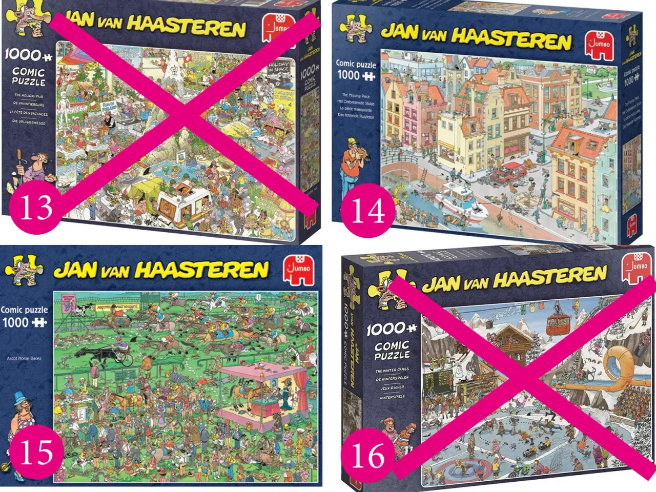 Billede 4 - Puslespil - Jan van Haasteren