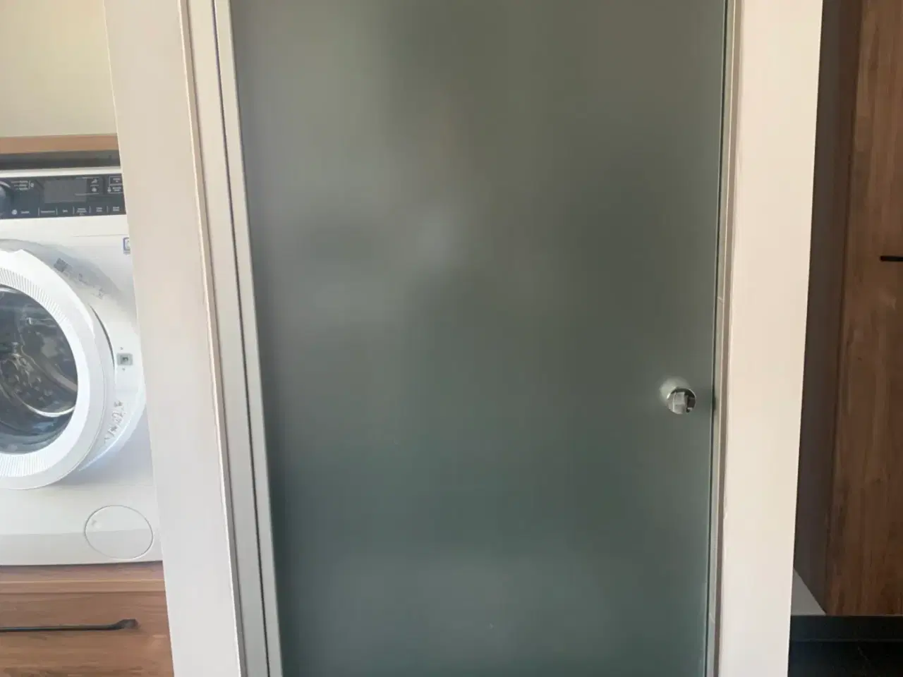 Billede 2 - NY SCANBAD MATCH BRUSEDØR FROSTED 88 CM