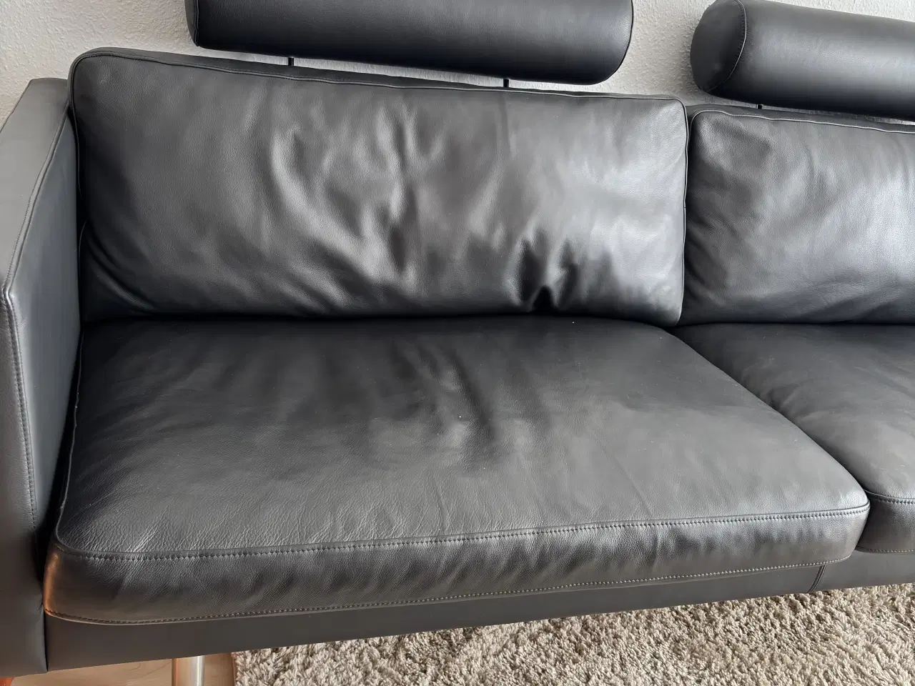 Billede 3 - Ægte Læder Sofa - Simply