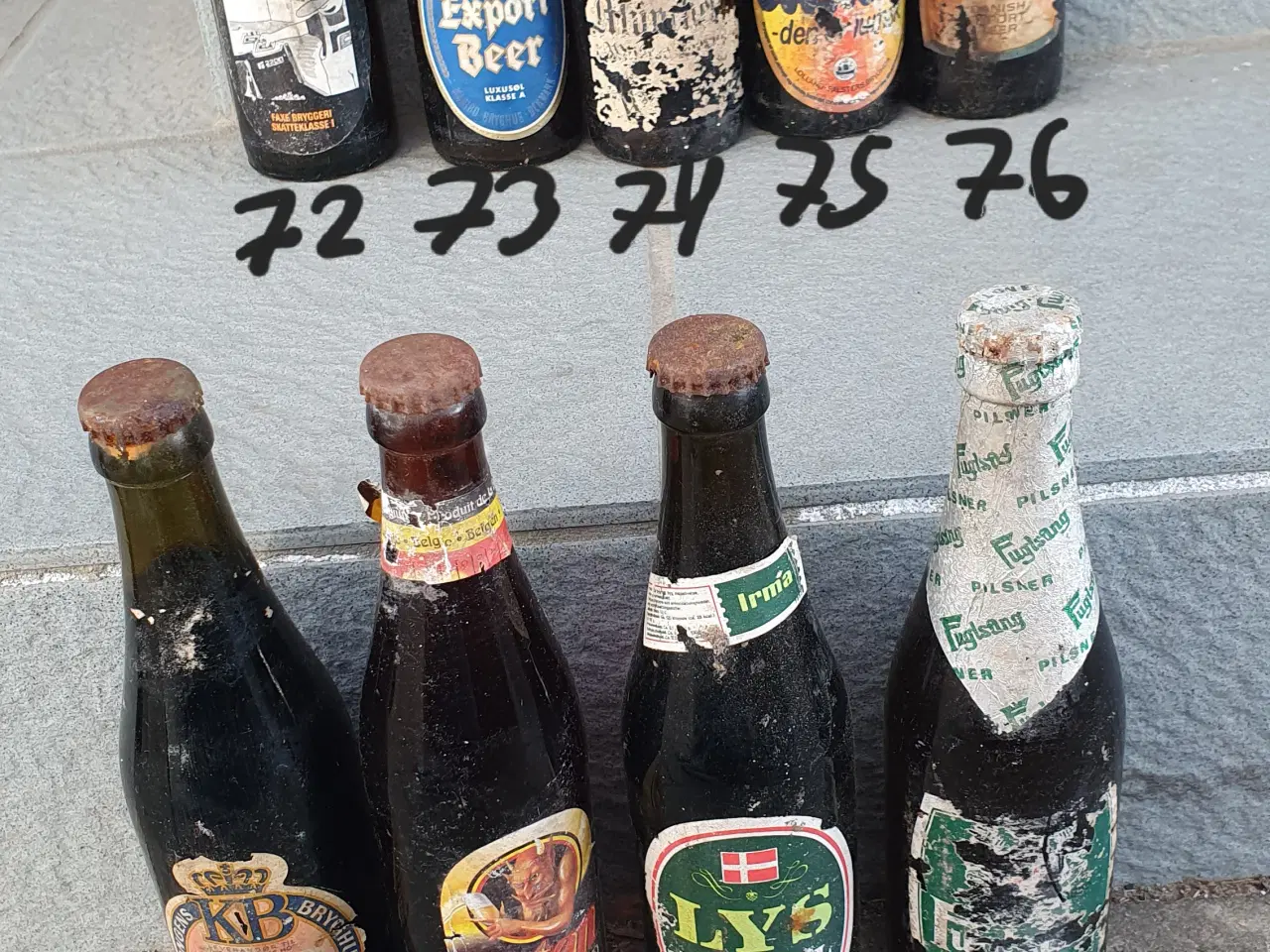 Billede 8 - Vintage, ældre øl flasker og dåser