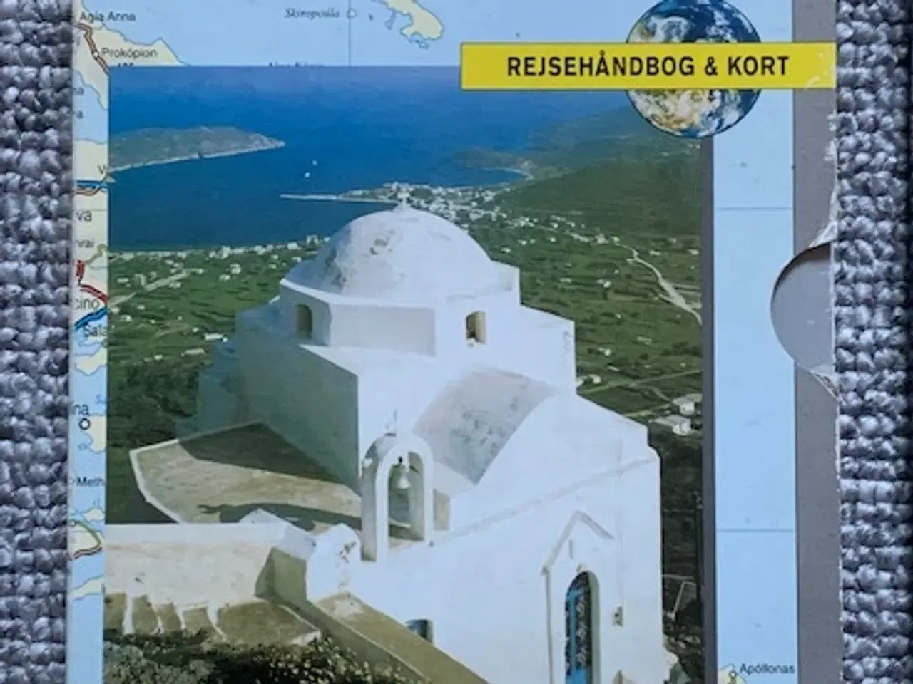 Billede 1 - DE GRÆSKE ØER - rejsehåndbog inkl. stort kort