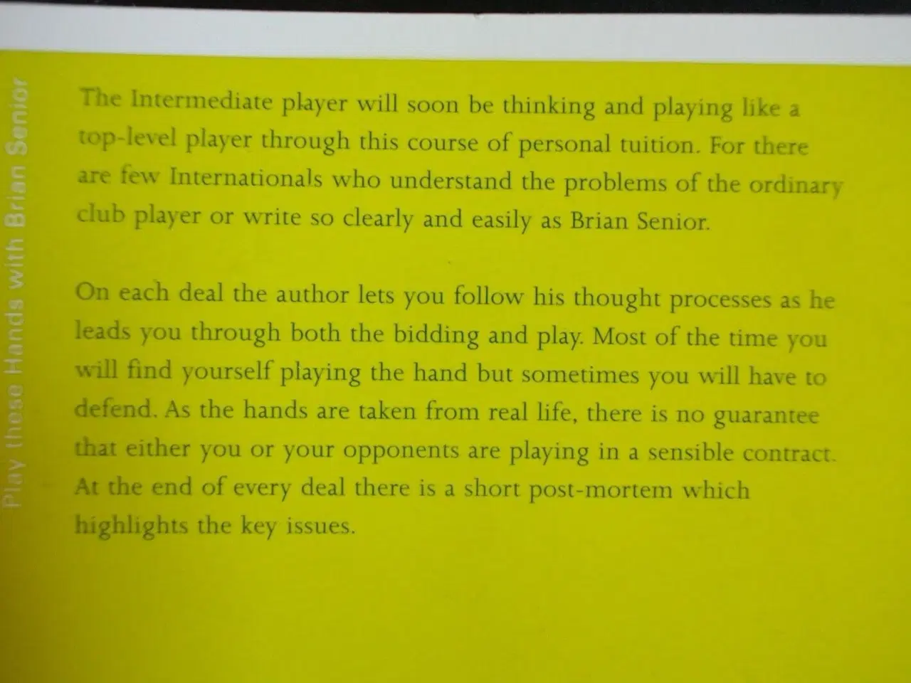 Billede 2 - play these hands with brian senior - bridge, by br