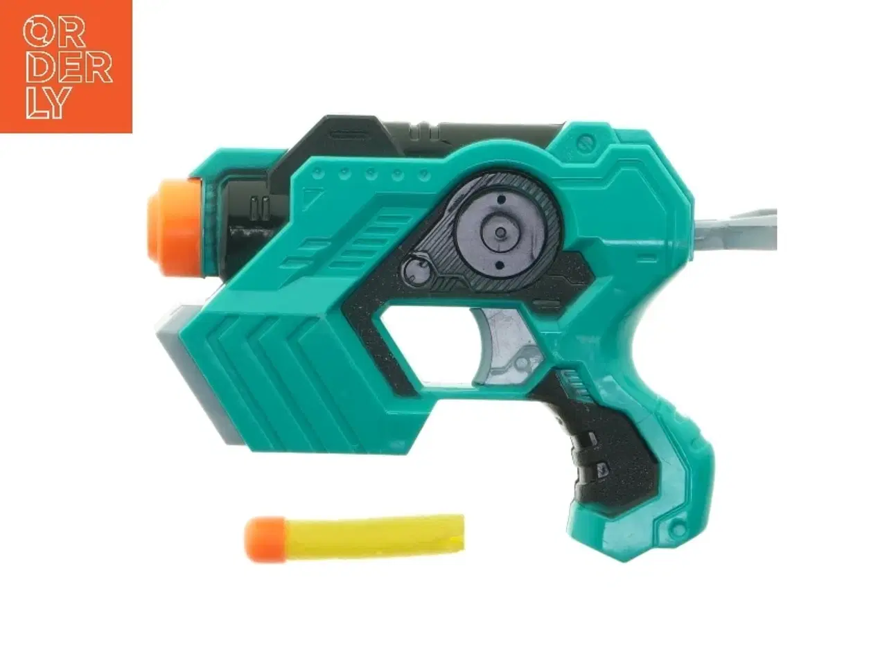 Billede 1 - Legetøjspistol med skumpile (str. 20 x 12 cm)