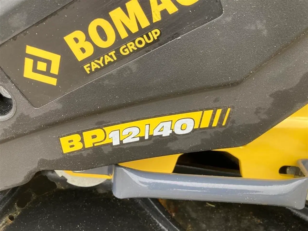 Billede 2 - Bomag BP 12/40 Kan udstyres med vandtank og spredebom