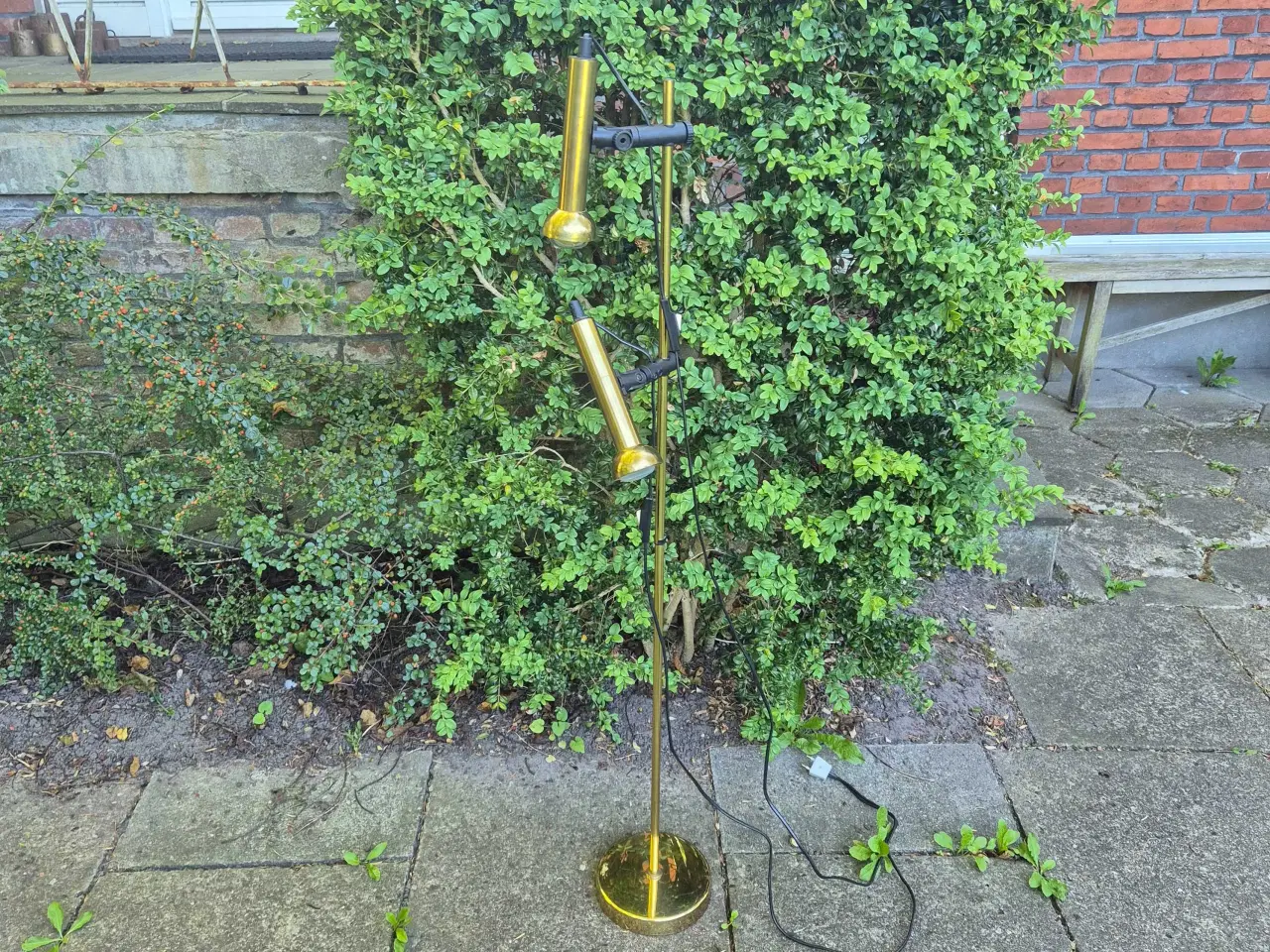 Billede 3 - Speedy gulvlampe i messing 