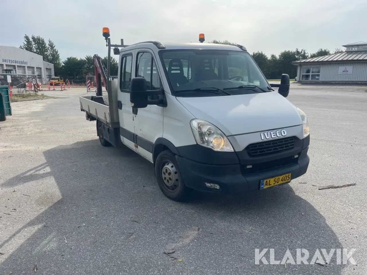 Billede 3 - Varebil Iveco Daily 35S D med kran