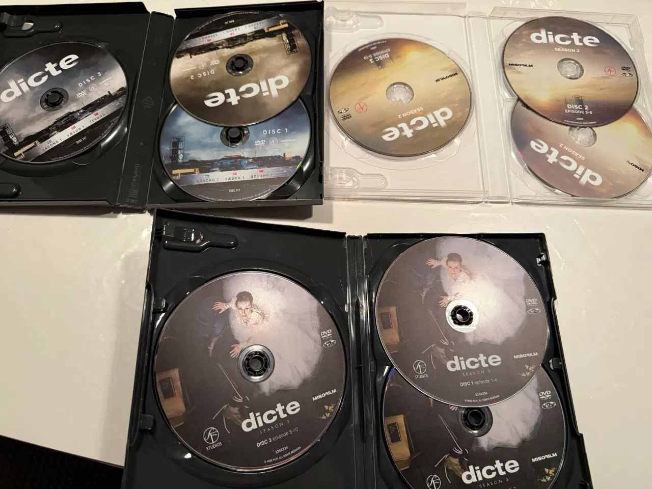 Billede 2 - Dicte sæson 1-2-3