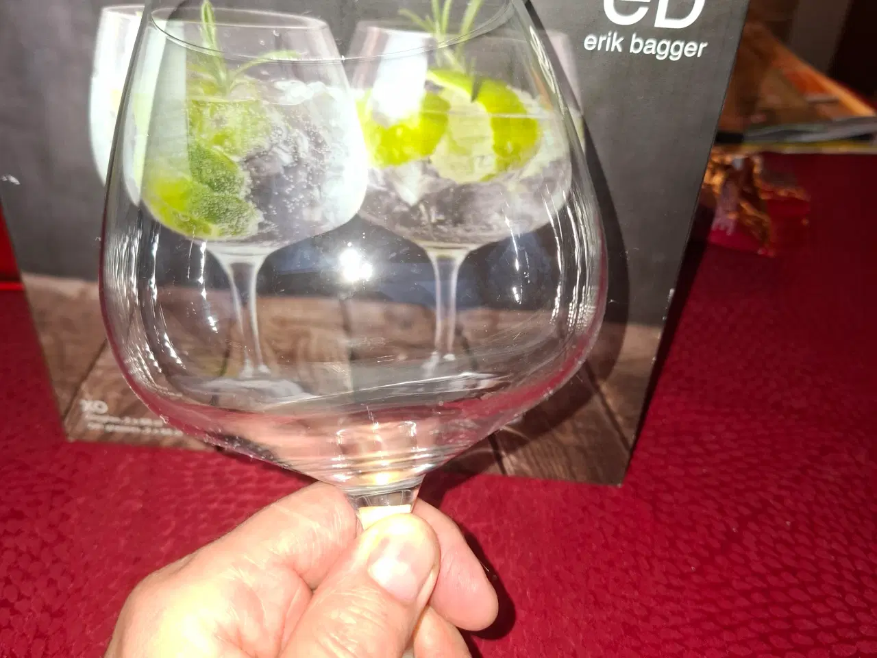 Billede 2 - Nye Erik Bagger XO gin glas 