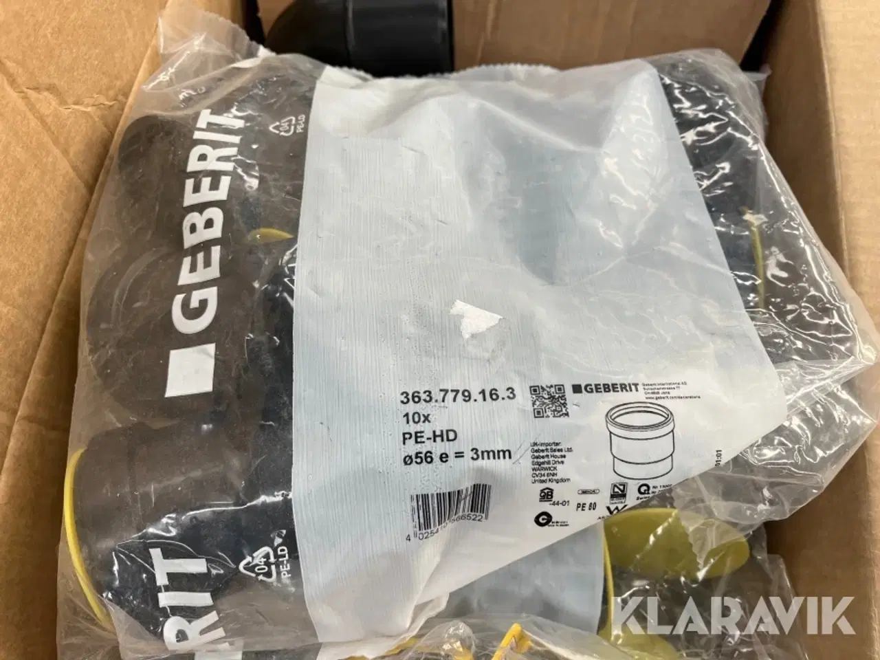 Billede 5 - Grenrør, brønd og øvrige rør Wavin - Geberit - 2 paller