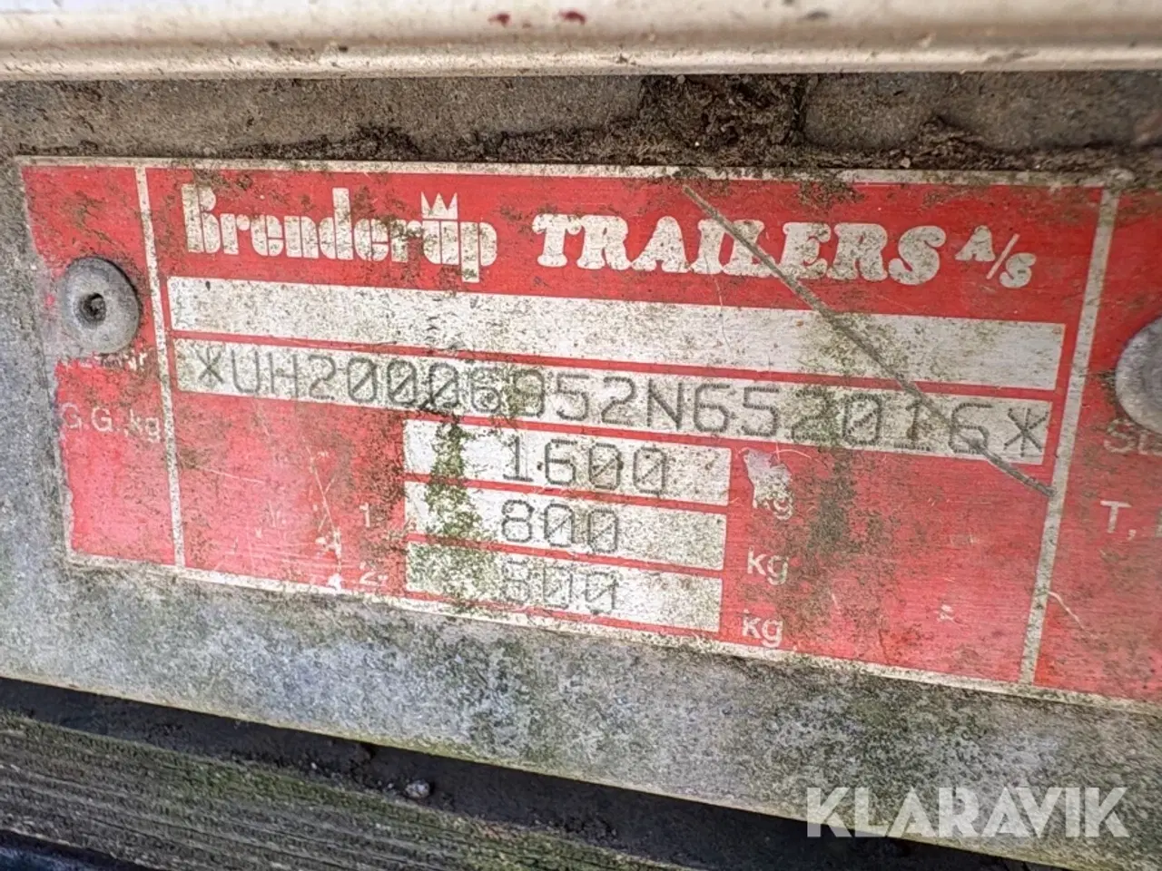 Billede 5 - Trailer Corona trailer 2 akslet