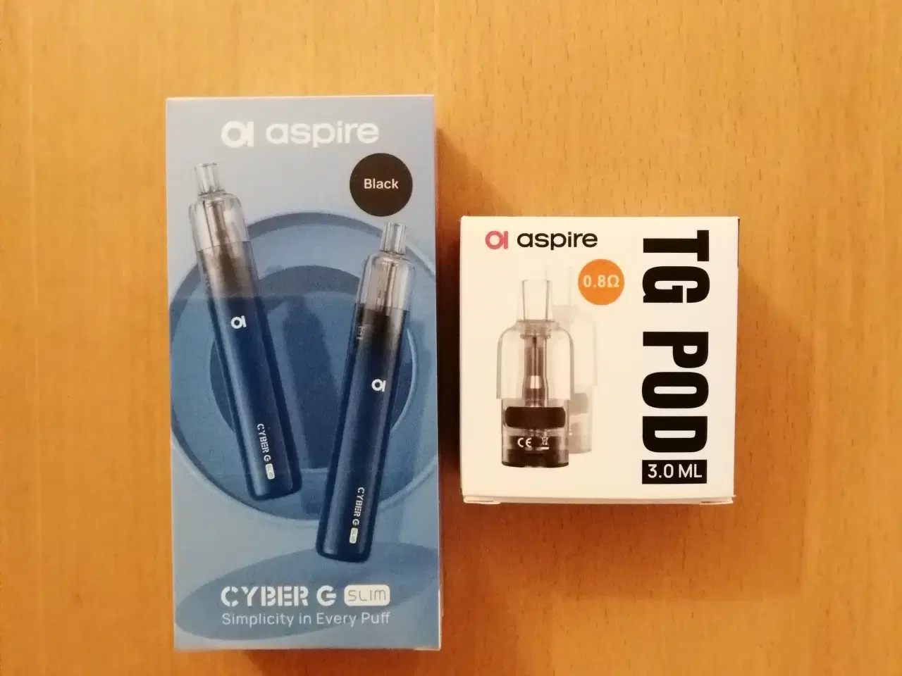 Billede 1 - Vape Aspire - Cyber G slim 