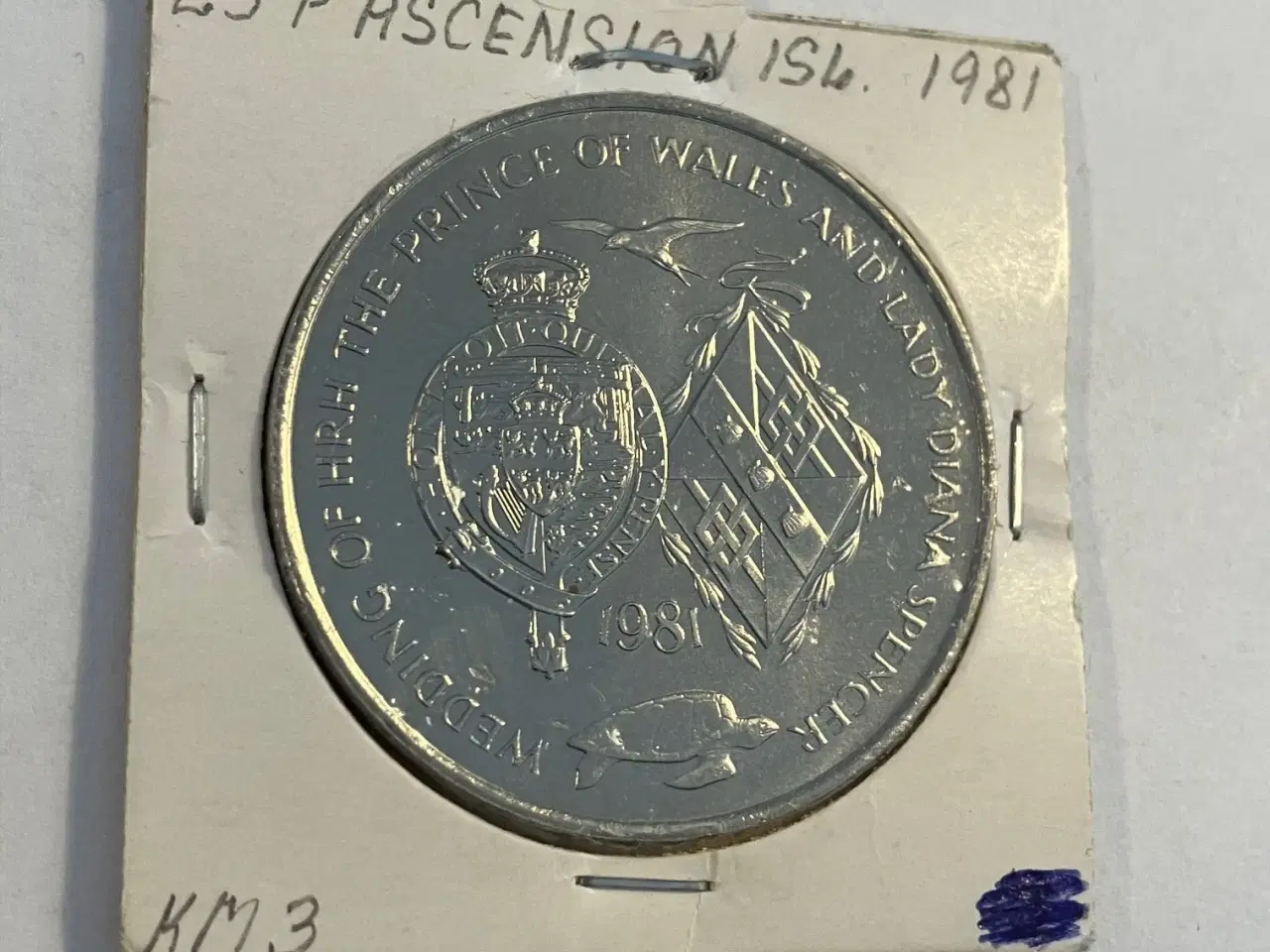 Billede 1 - 25 Pence Ascension Island 1981