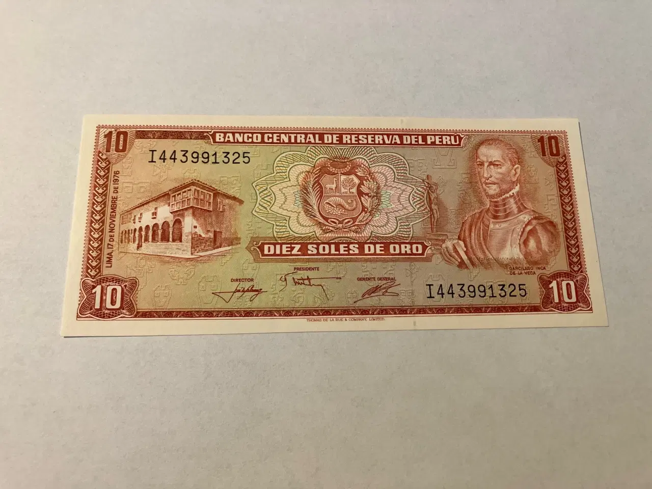 Billede 1 - 10 Soles De Oro Peru